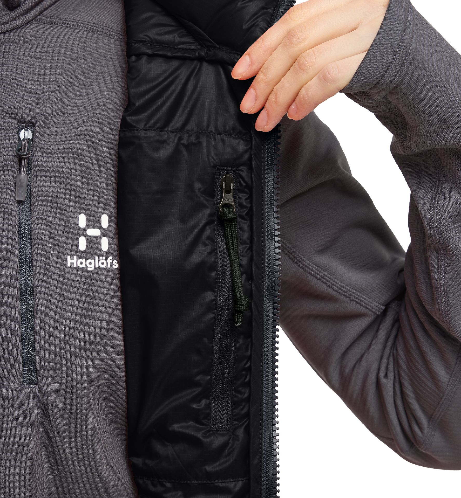 ROC Flash Down Vest Women True Black