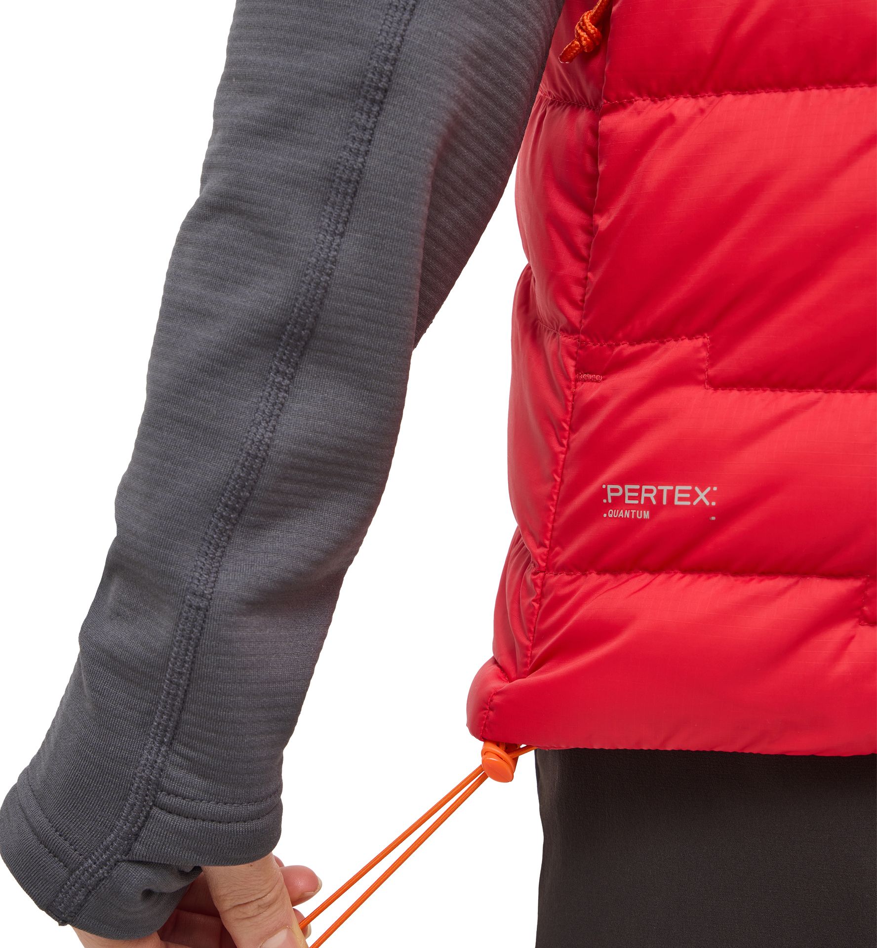 ROC Flash Down Vest Women Bright Red