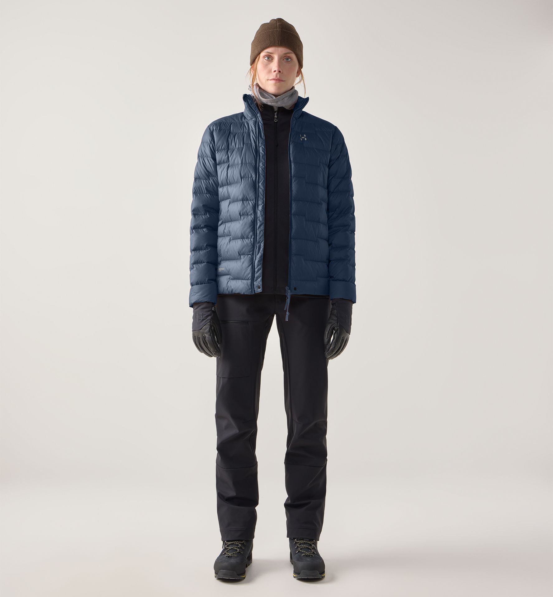 ROC Flash Down Jacket Women Tarn Blue