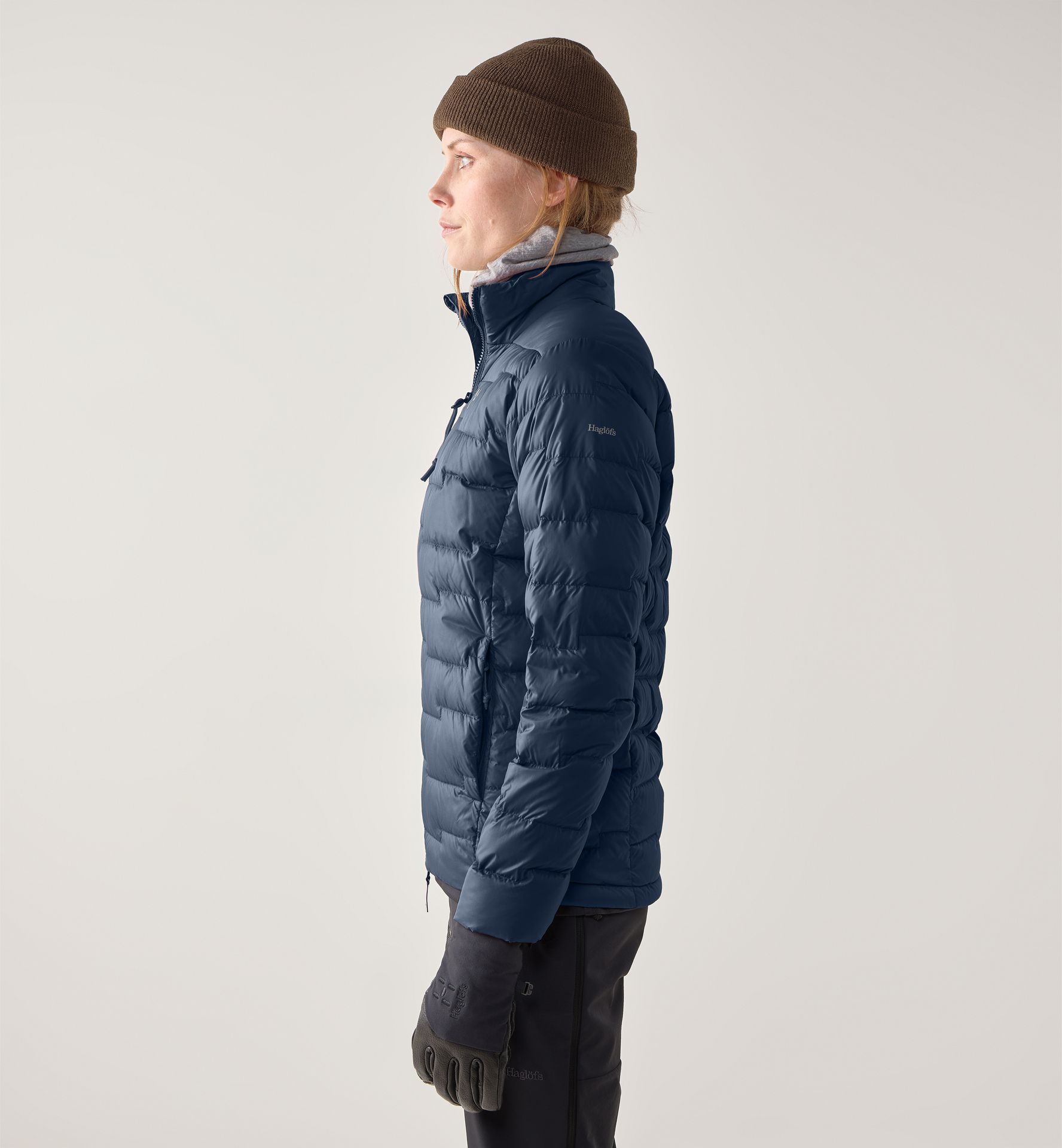 ROC Flash Down Jacket Women Tarn Blue
