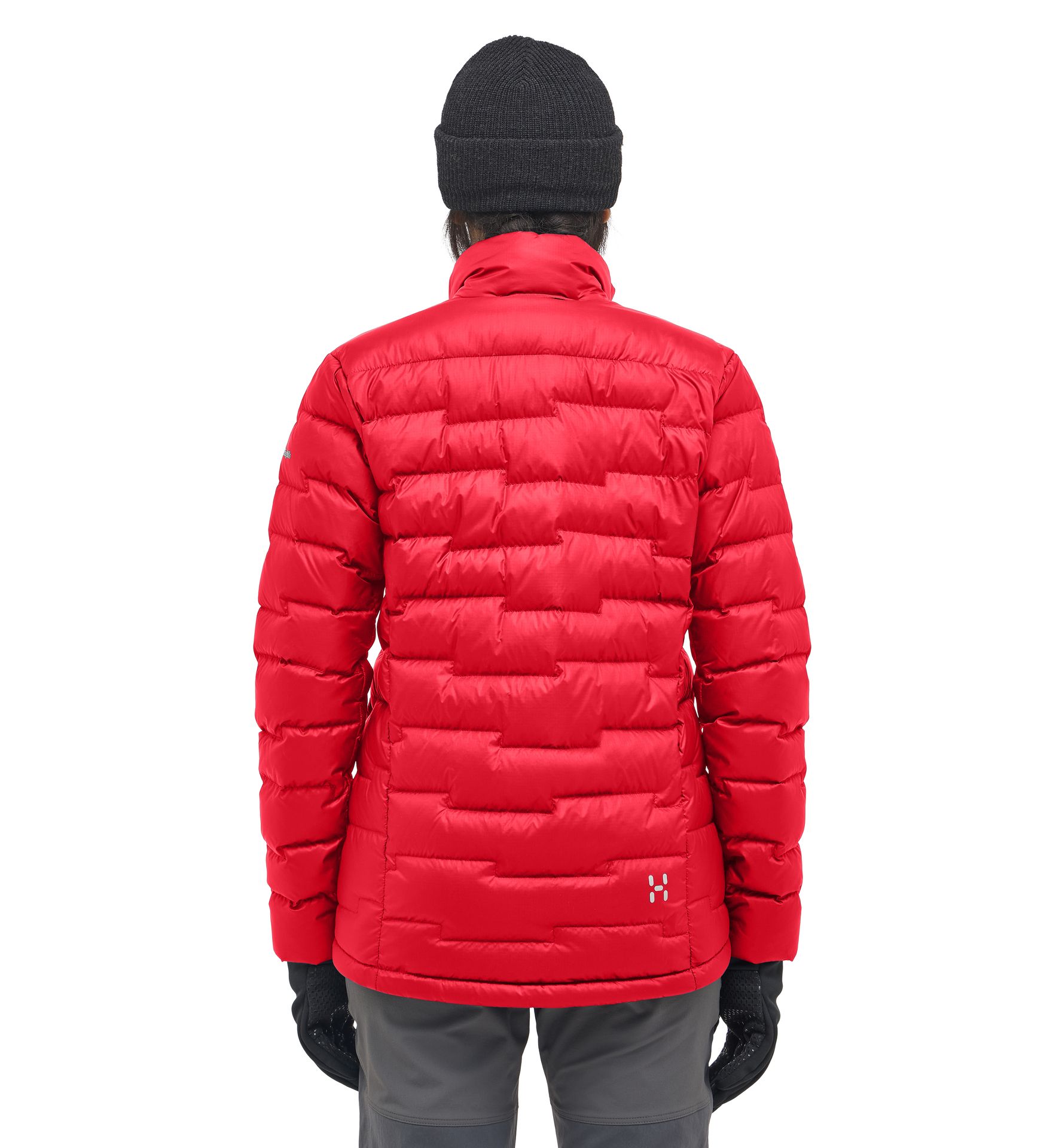 ROC Flash Down Jacket Women Bright Red