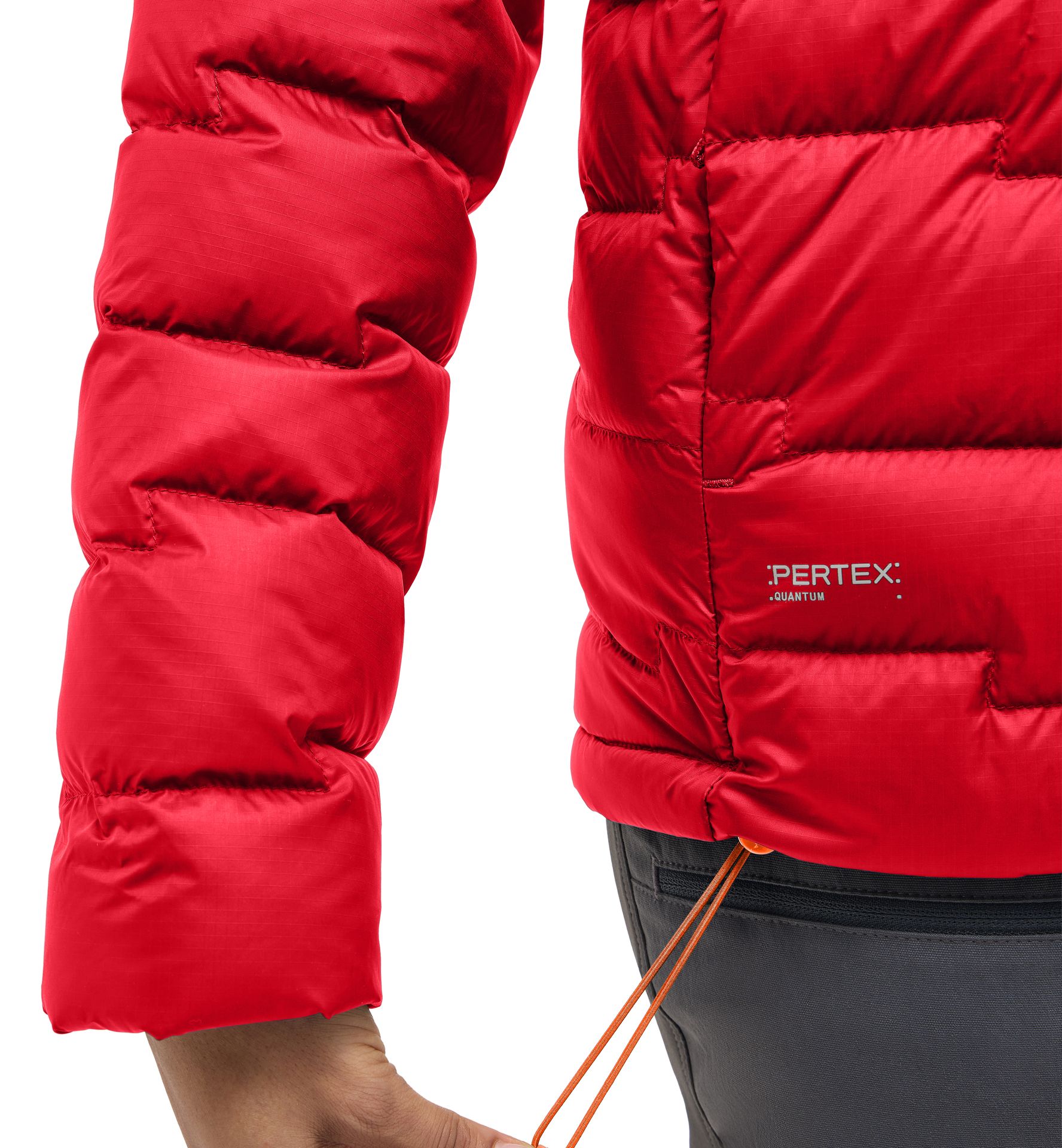 ROC Flash Down Jacket Women Bright Red