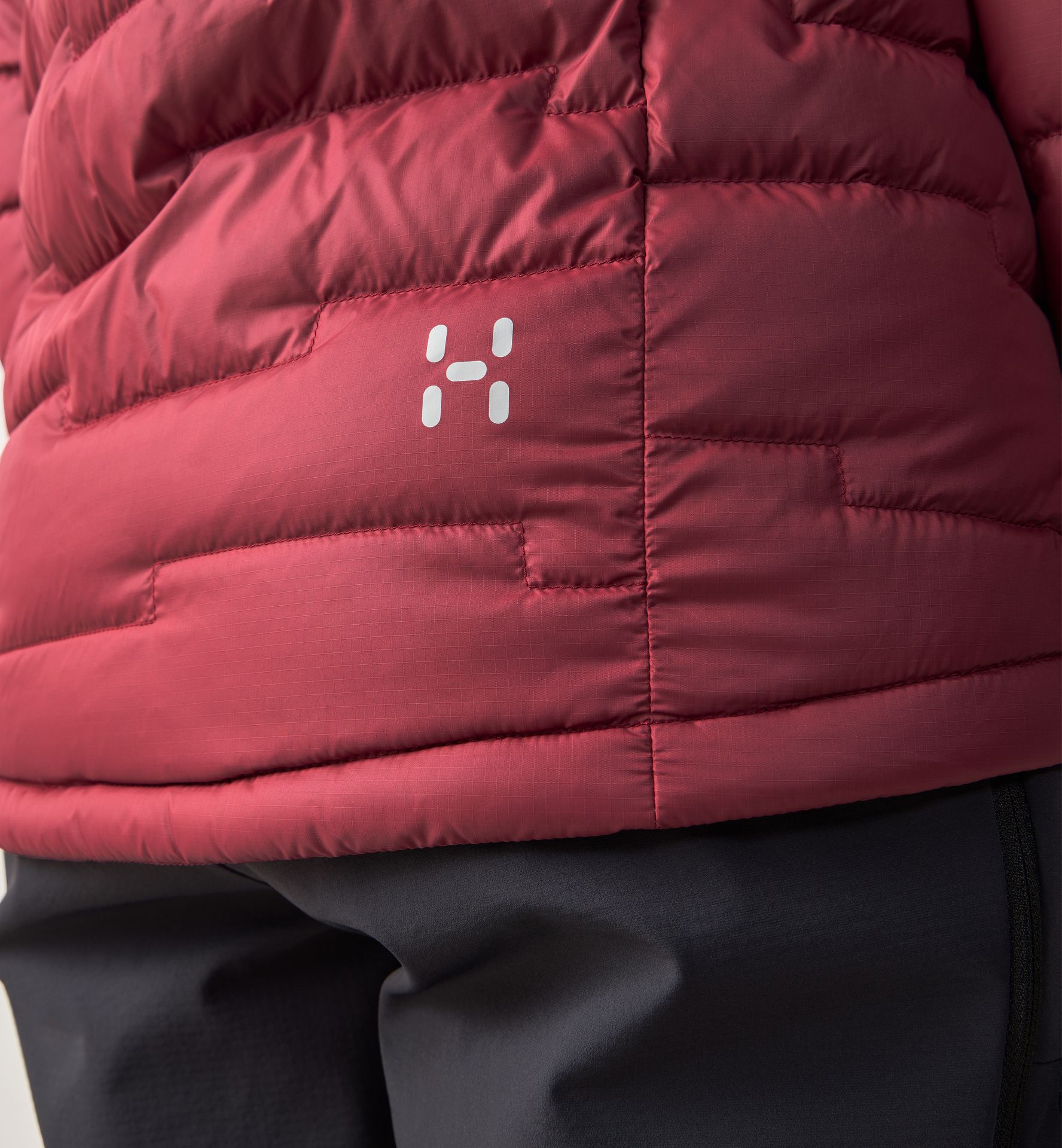 ROC Flash Down Jacket Women Carmine Red