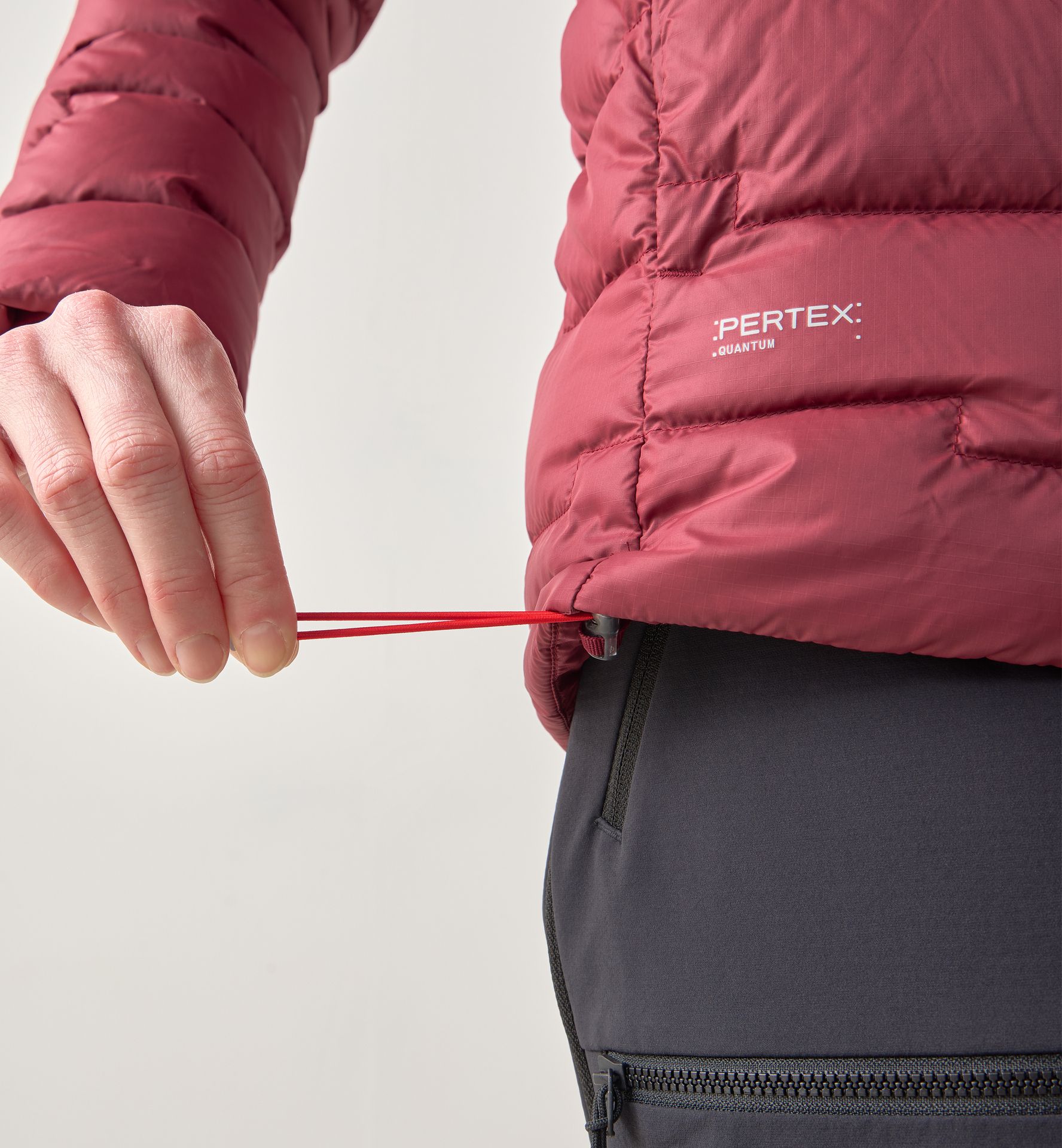 ROC Flash Down Jacket Women Carmine Red