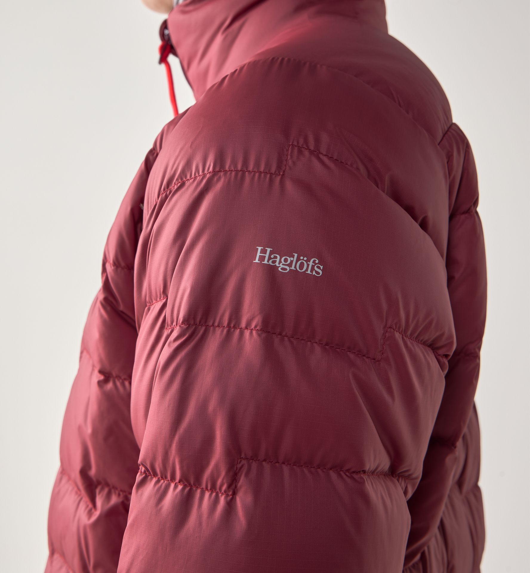 ROC Flash Down Jacket Women Carmine Red