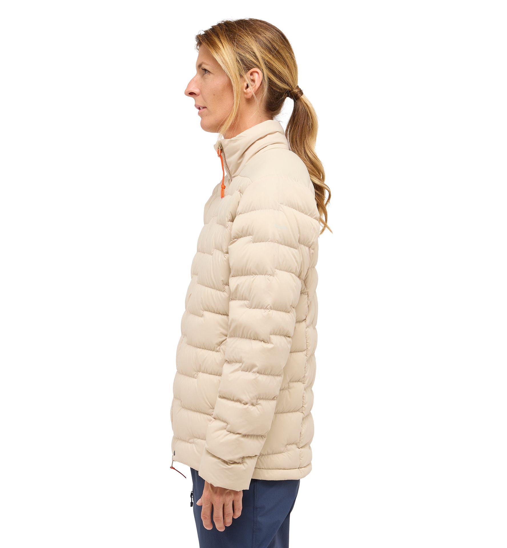 ROC Flash Down Jacket Women Chalk Beige