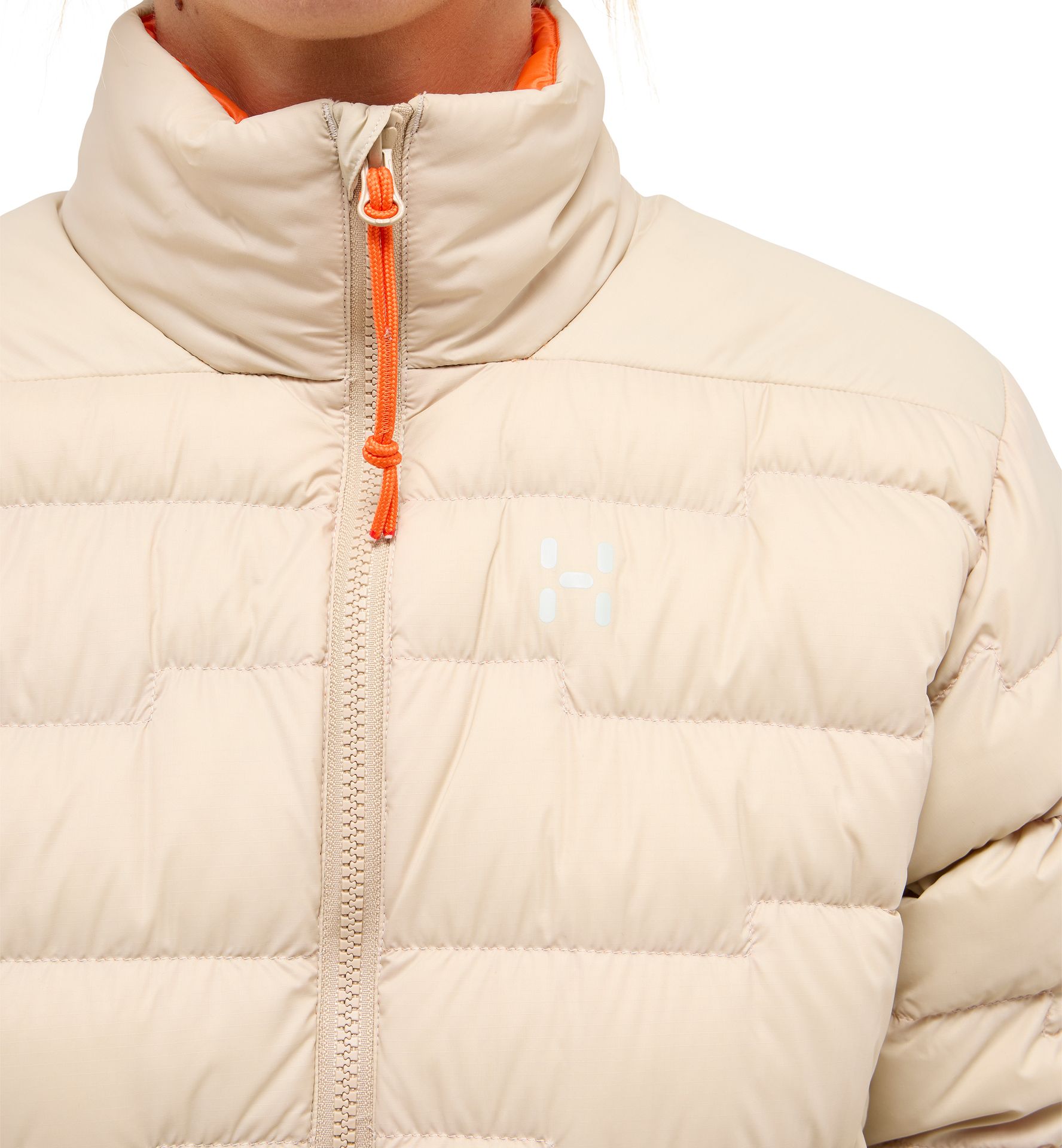ROC Flash Down Jacket Women Chalk Beige