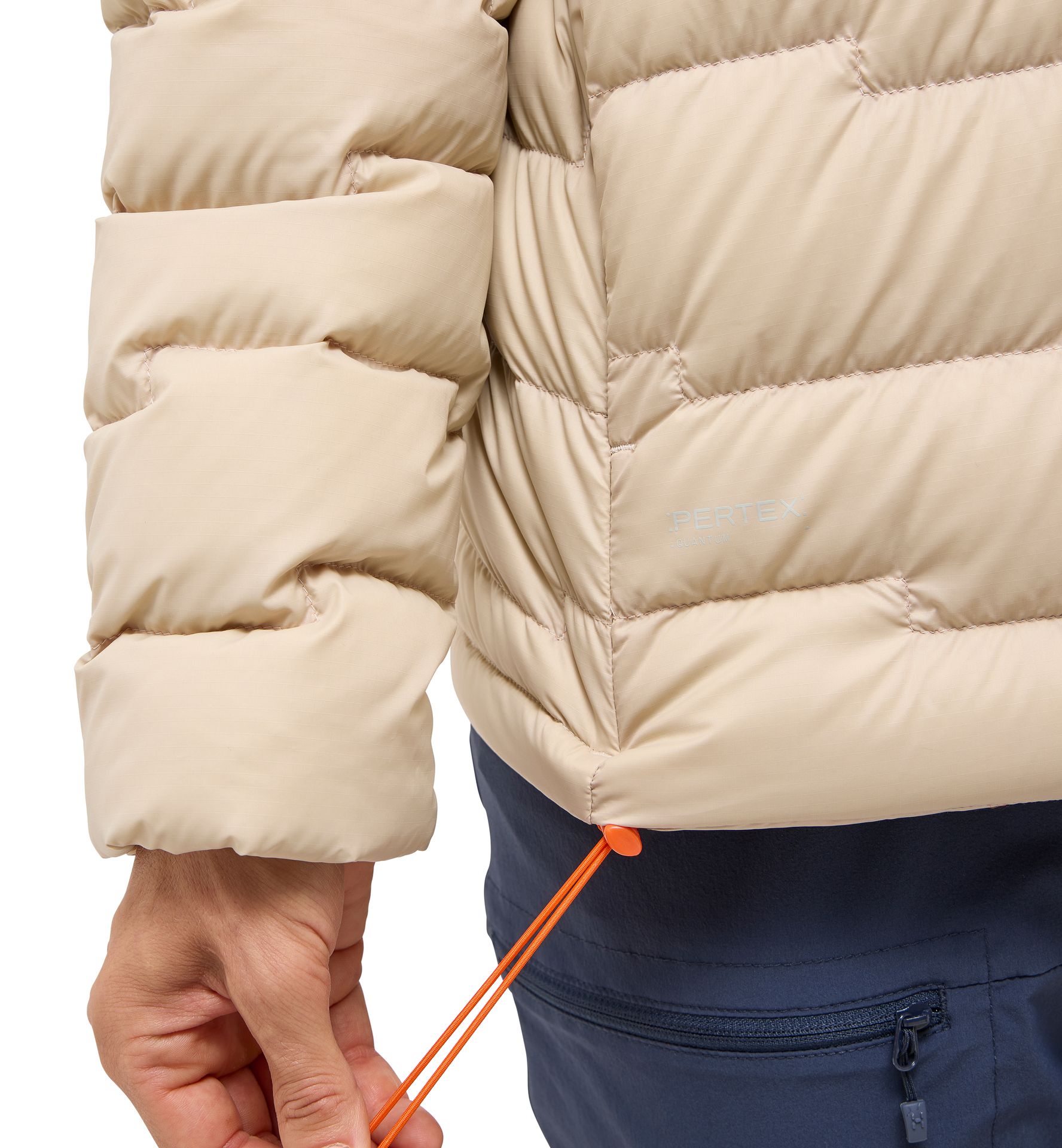 ROC Flash Down Jacket Women Chalk Beige
