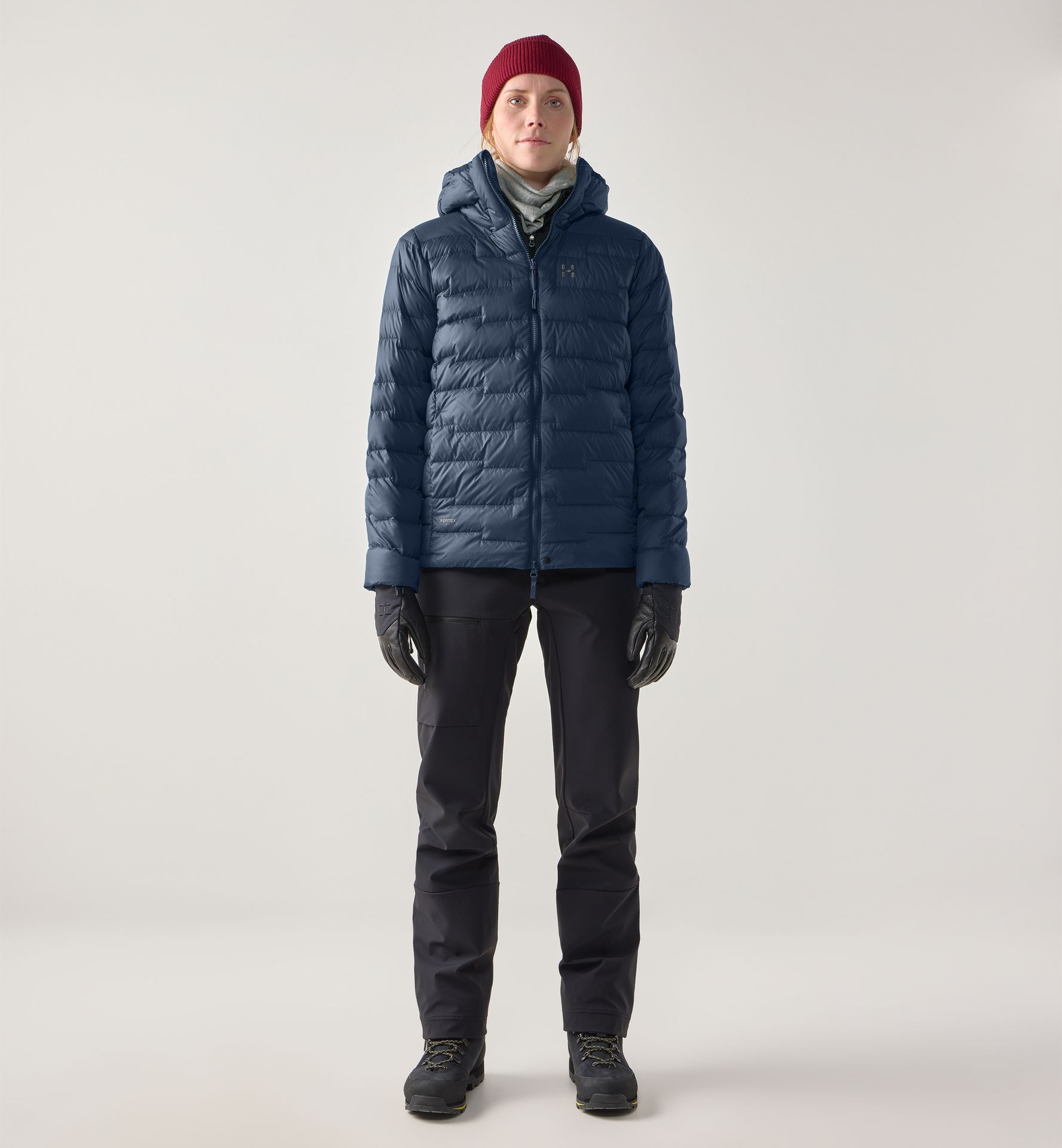 ROC Flash Down Hood Women Tarn Blue