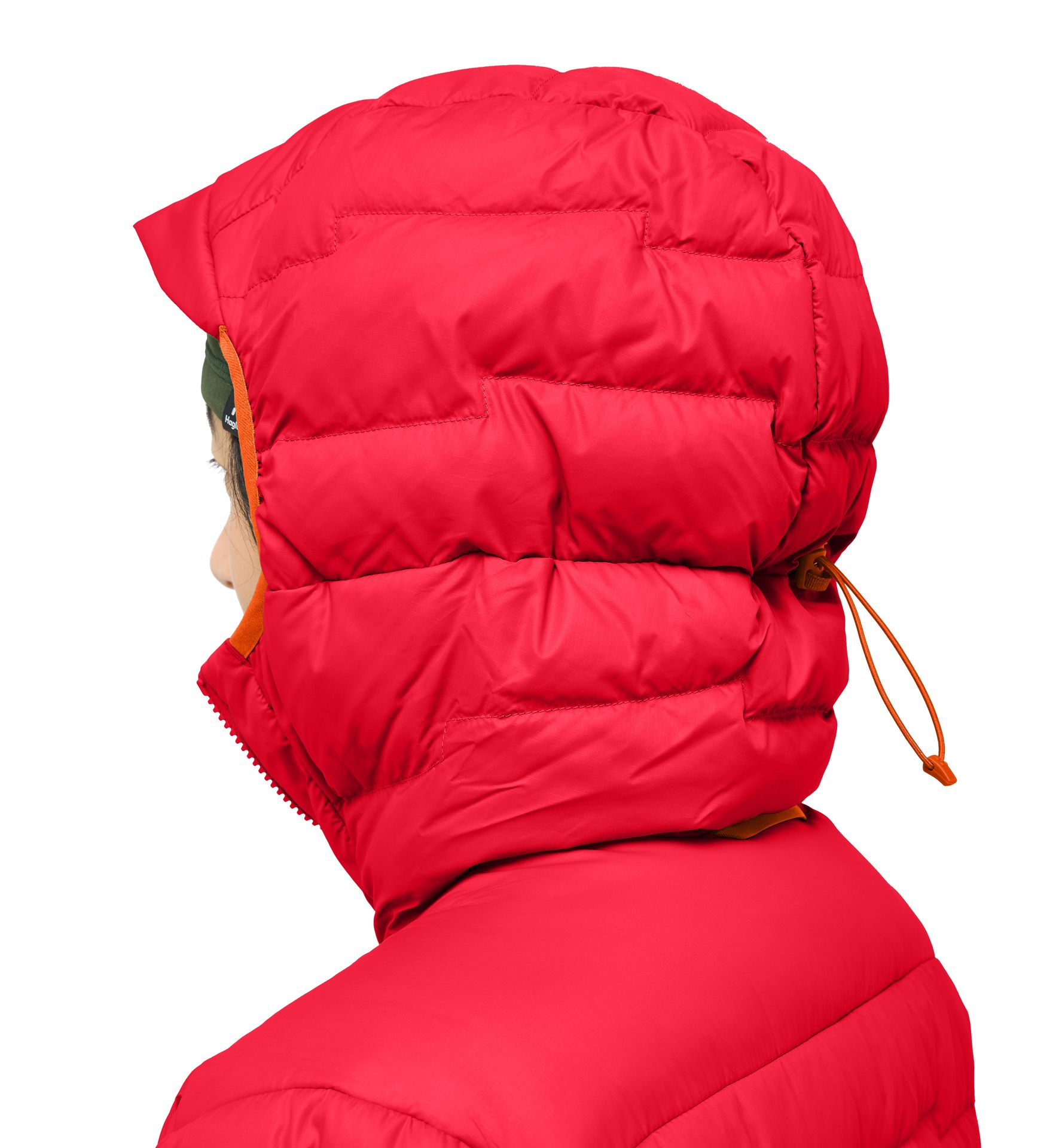 ROC Flash Down Hood Women Bright Red