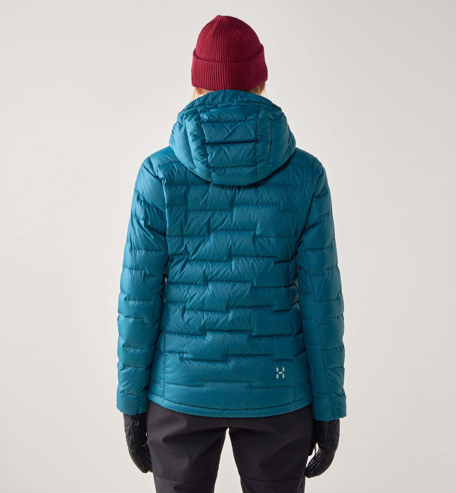 ROC Flash Down Hood Women Deep Teal