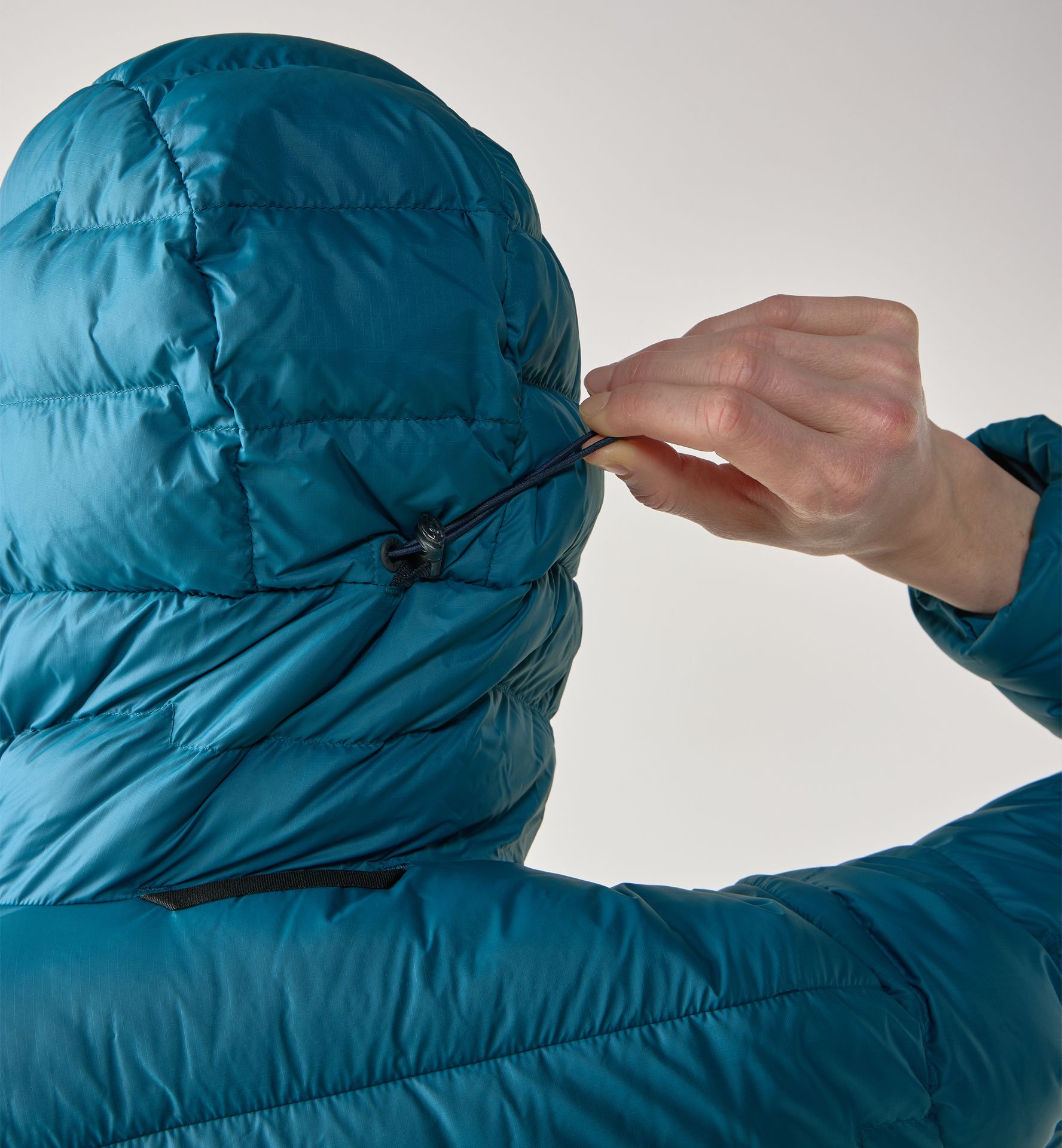 ROC Flash Down Hood Women Deep Teal