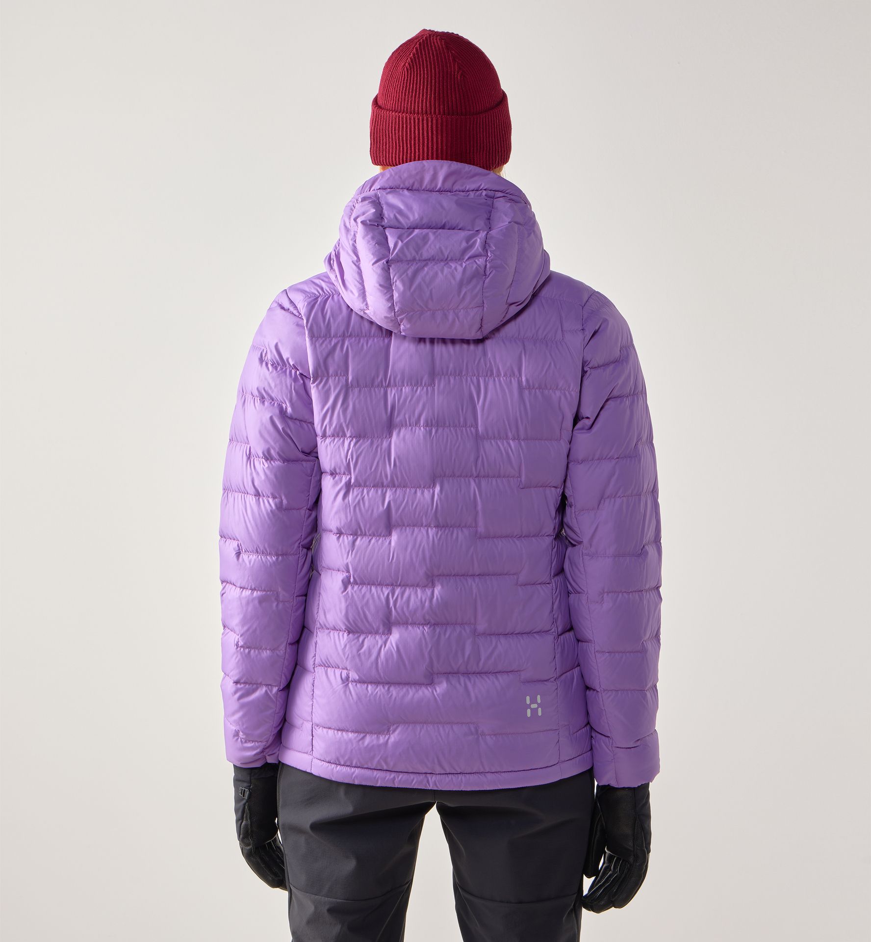 ROC Flash Down Hood Women Purple Ice/Tech Red