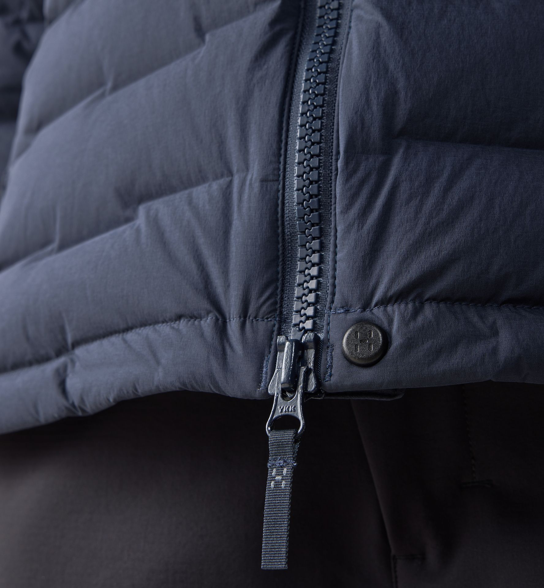 Spitz Down Hood Women Tarn Blue