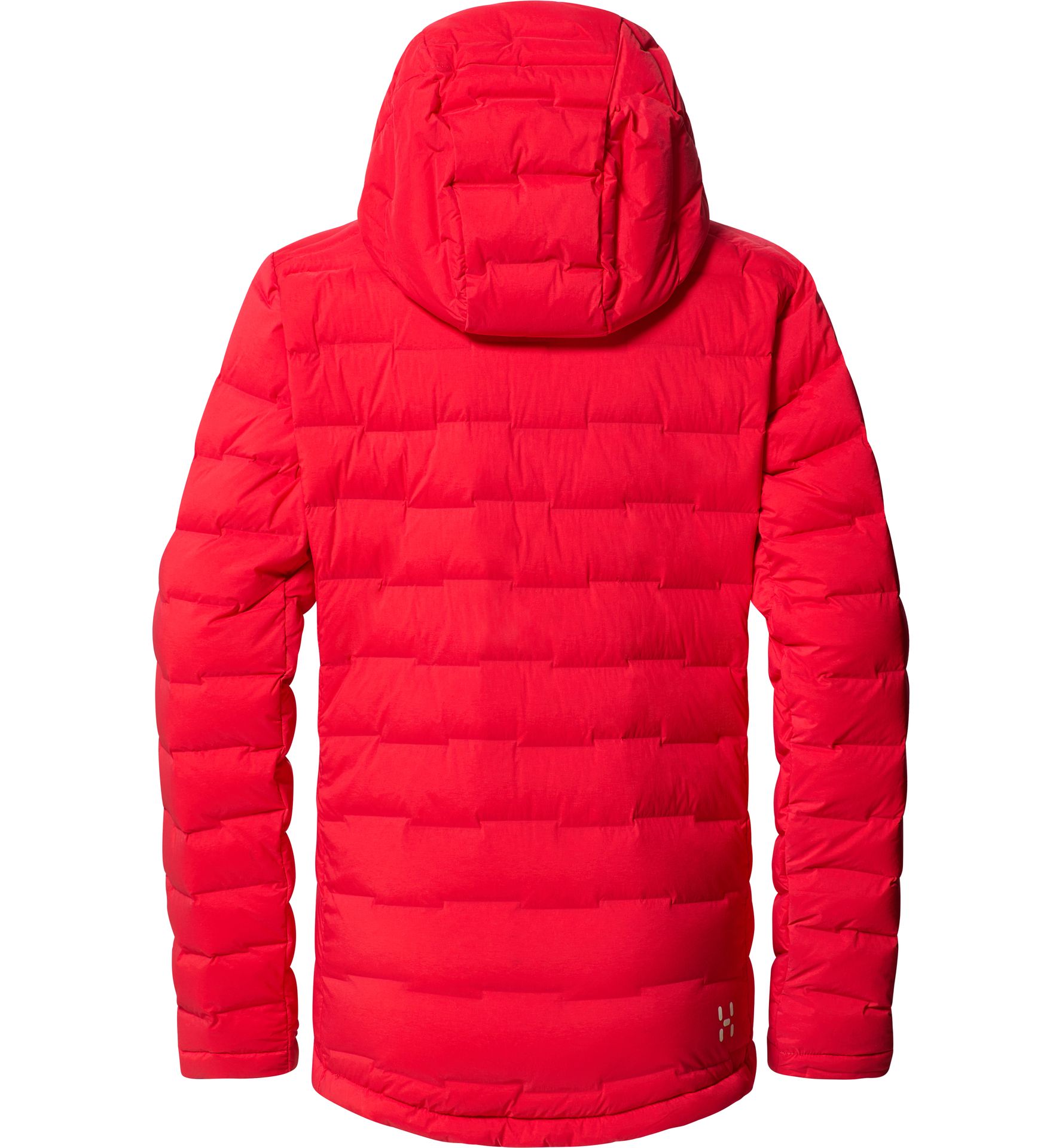 Spitz Down Hood Women Bright Red