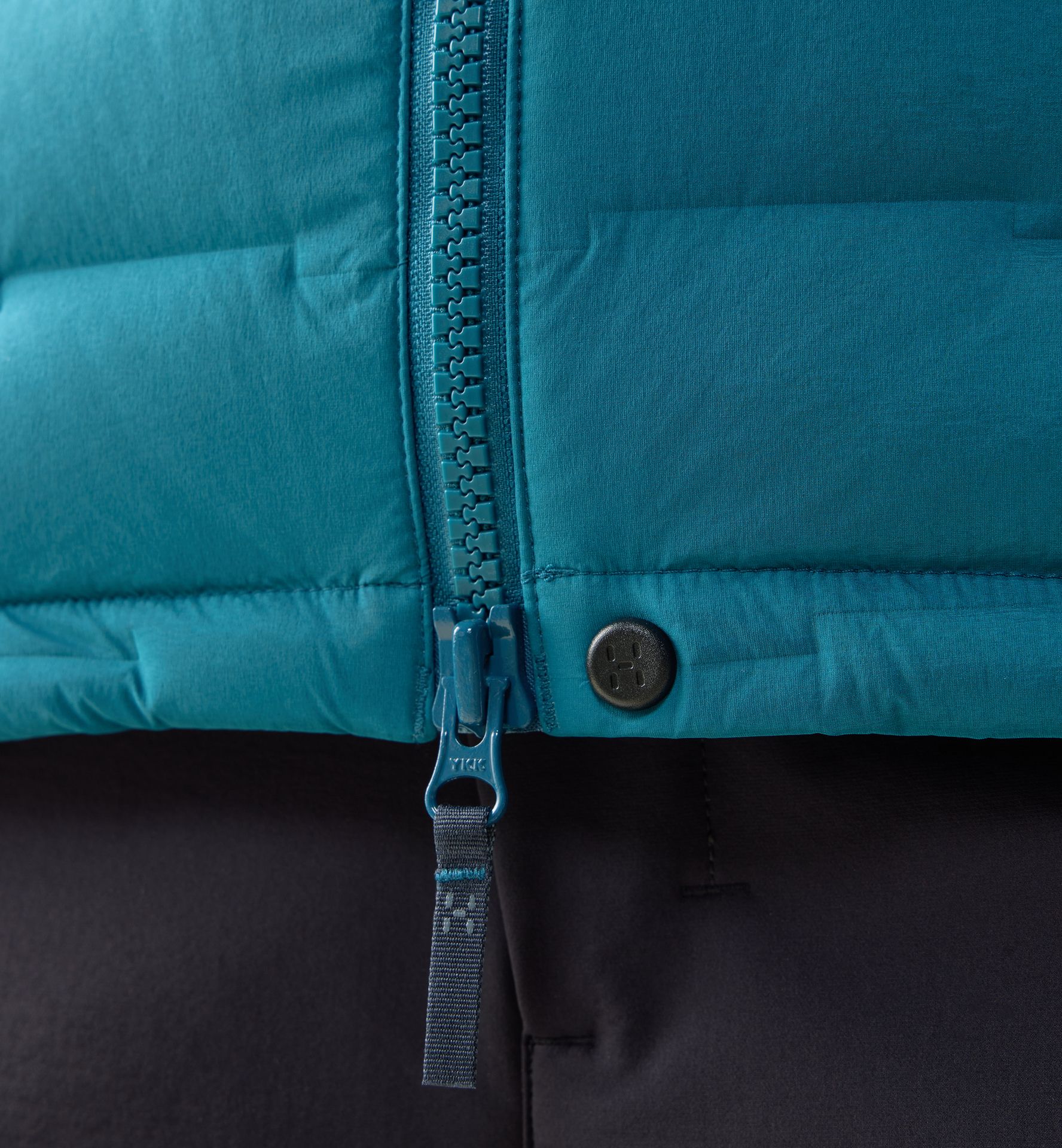 Spitz Down Hood Women Deep Teal