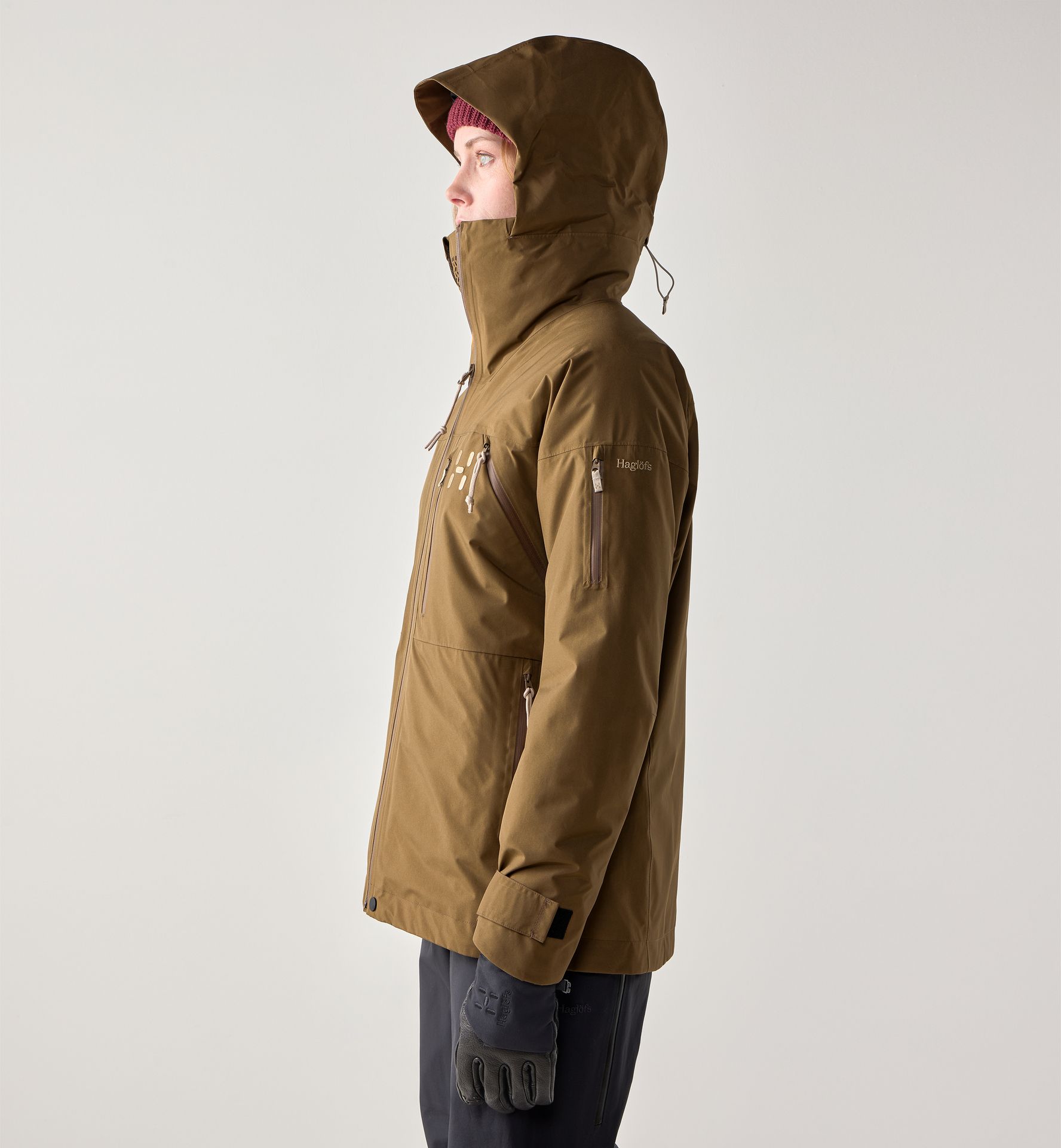 Latnja GTX Insulated Jacket Women Teak Brown