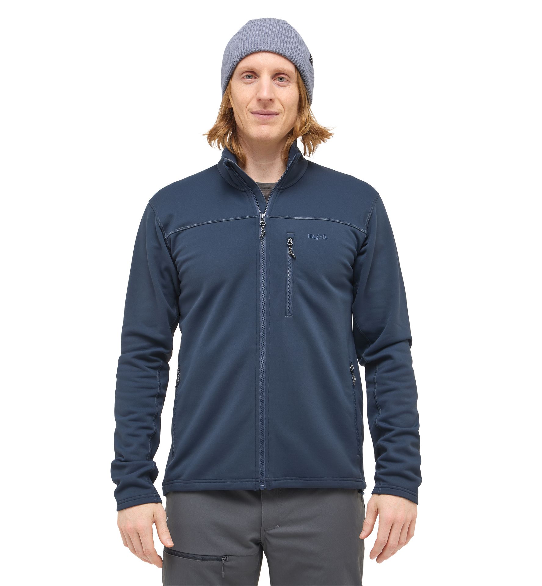 Rosson Mid Jacket Men Tarn Blue