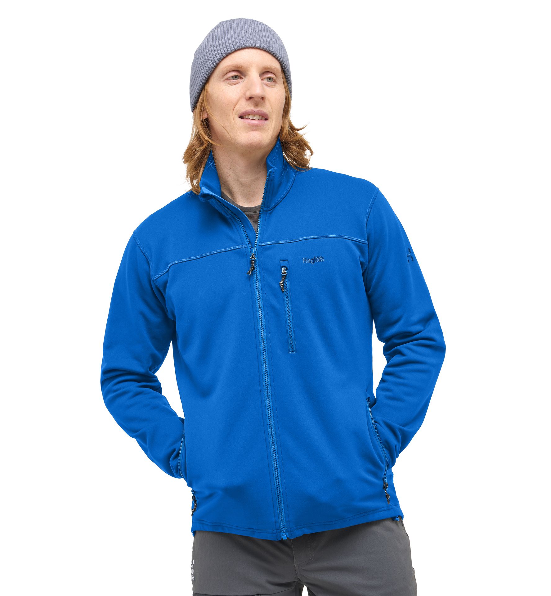 Rosson Mid Jacket Men Electric Blue