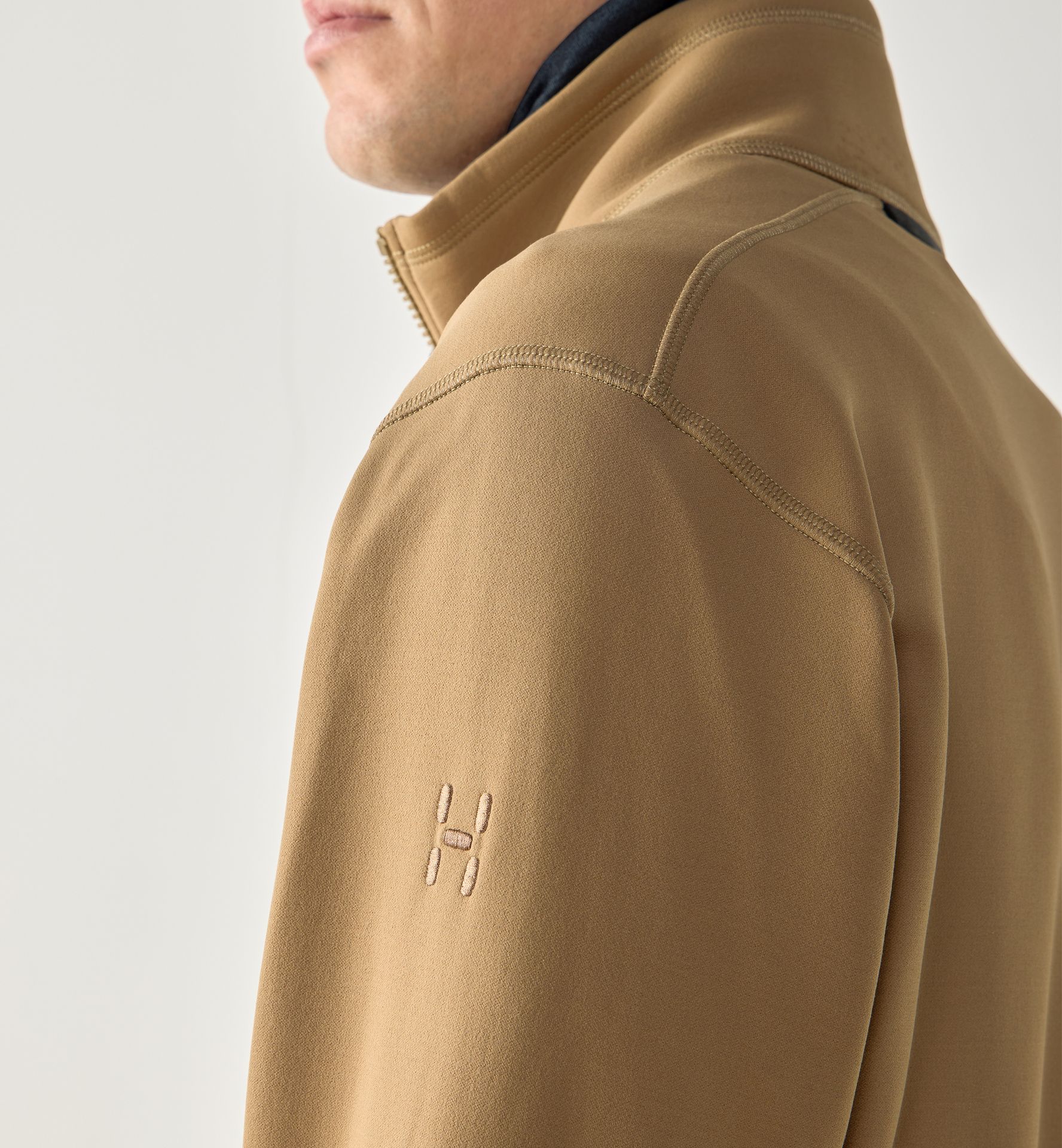 Rosson Mid Jacket Men Oak Brown