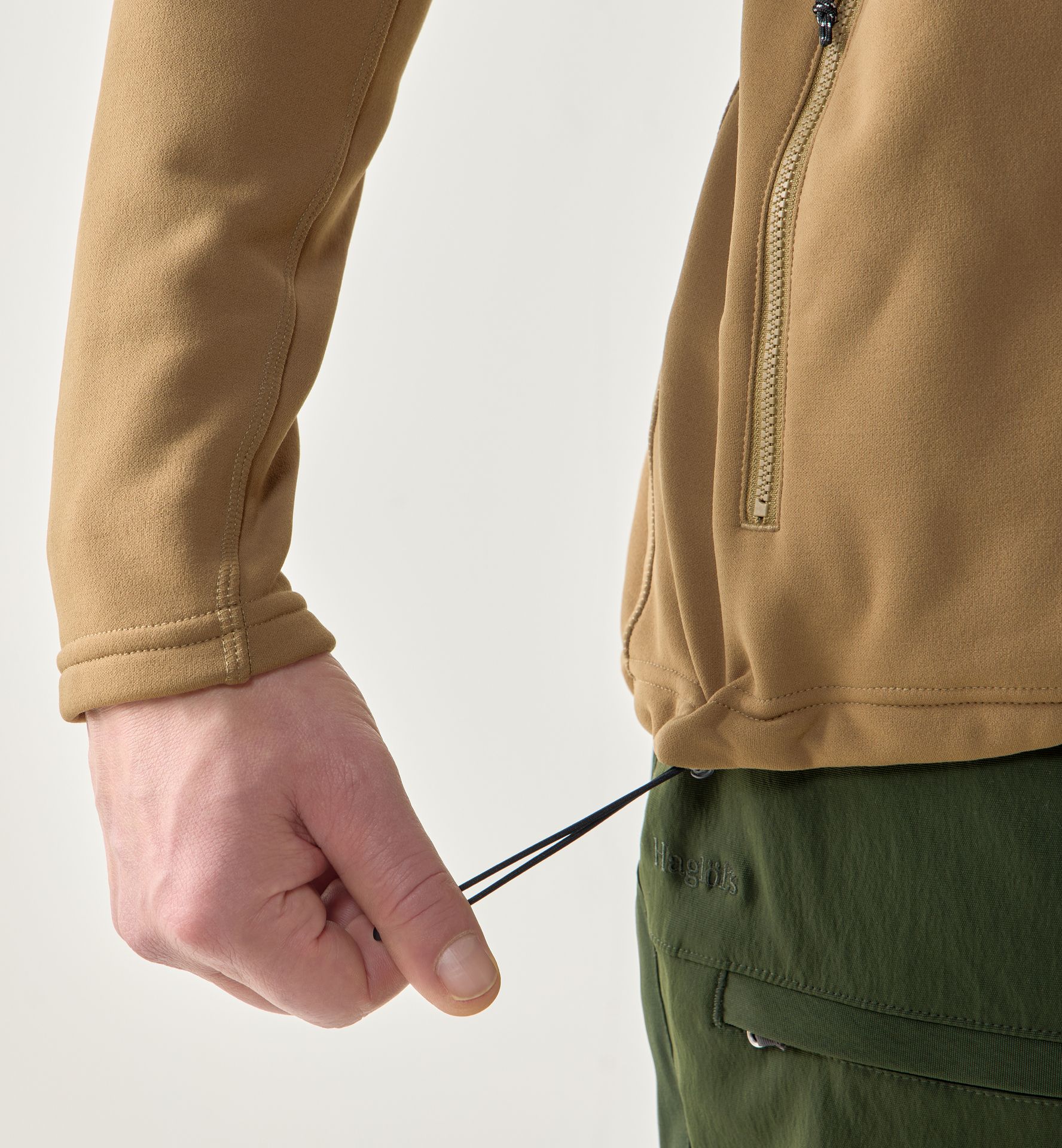 Rosson Mid Jacket Men Oak Brown