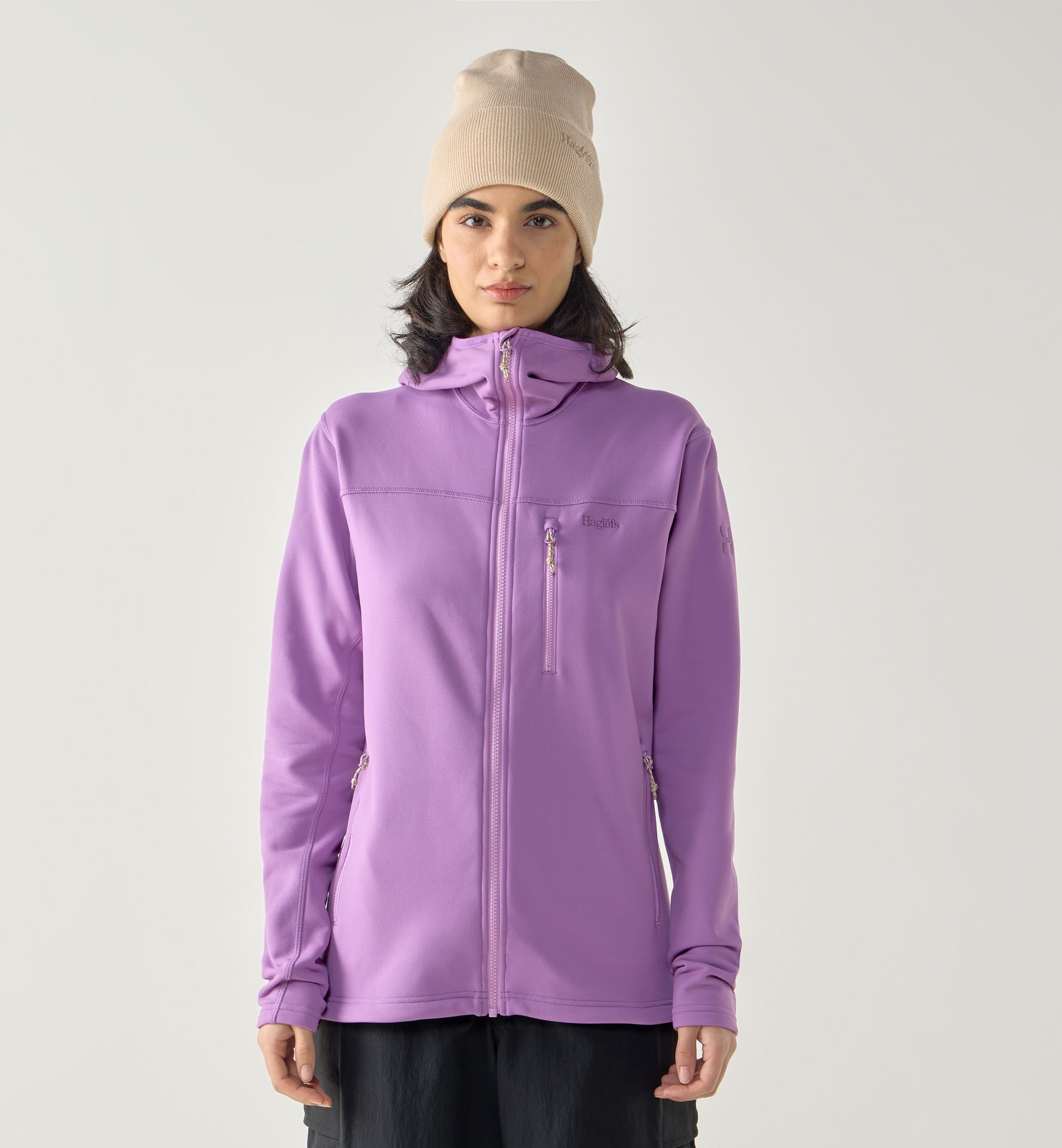Rosson Mid Hood Women Purple Ice
