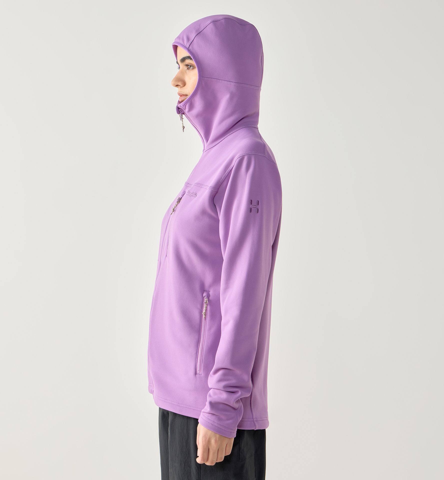 Rosson Mid Hood Women Purple Ice