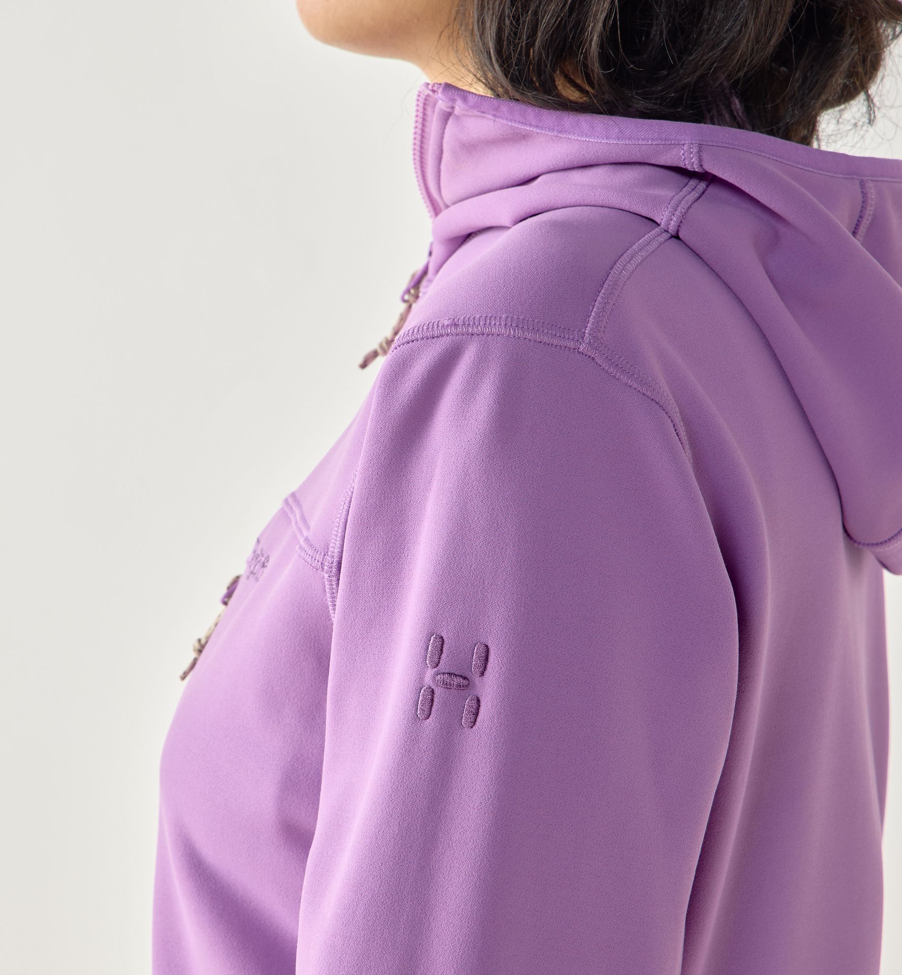 Rosson Mid Hood Women Purple Ice
