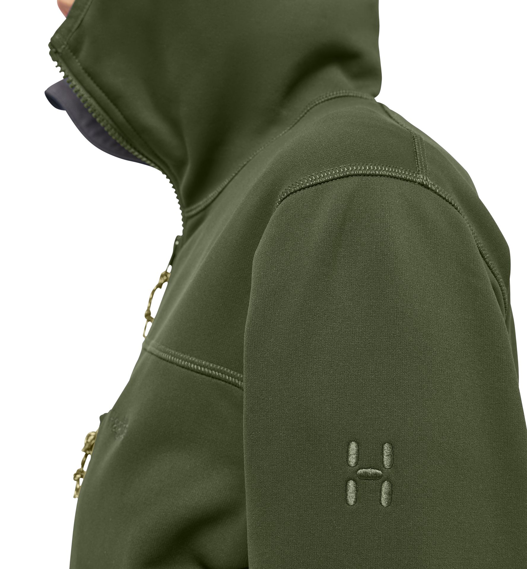 Rosson Mid Hood Women Seaweed Green