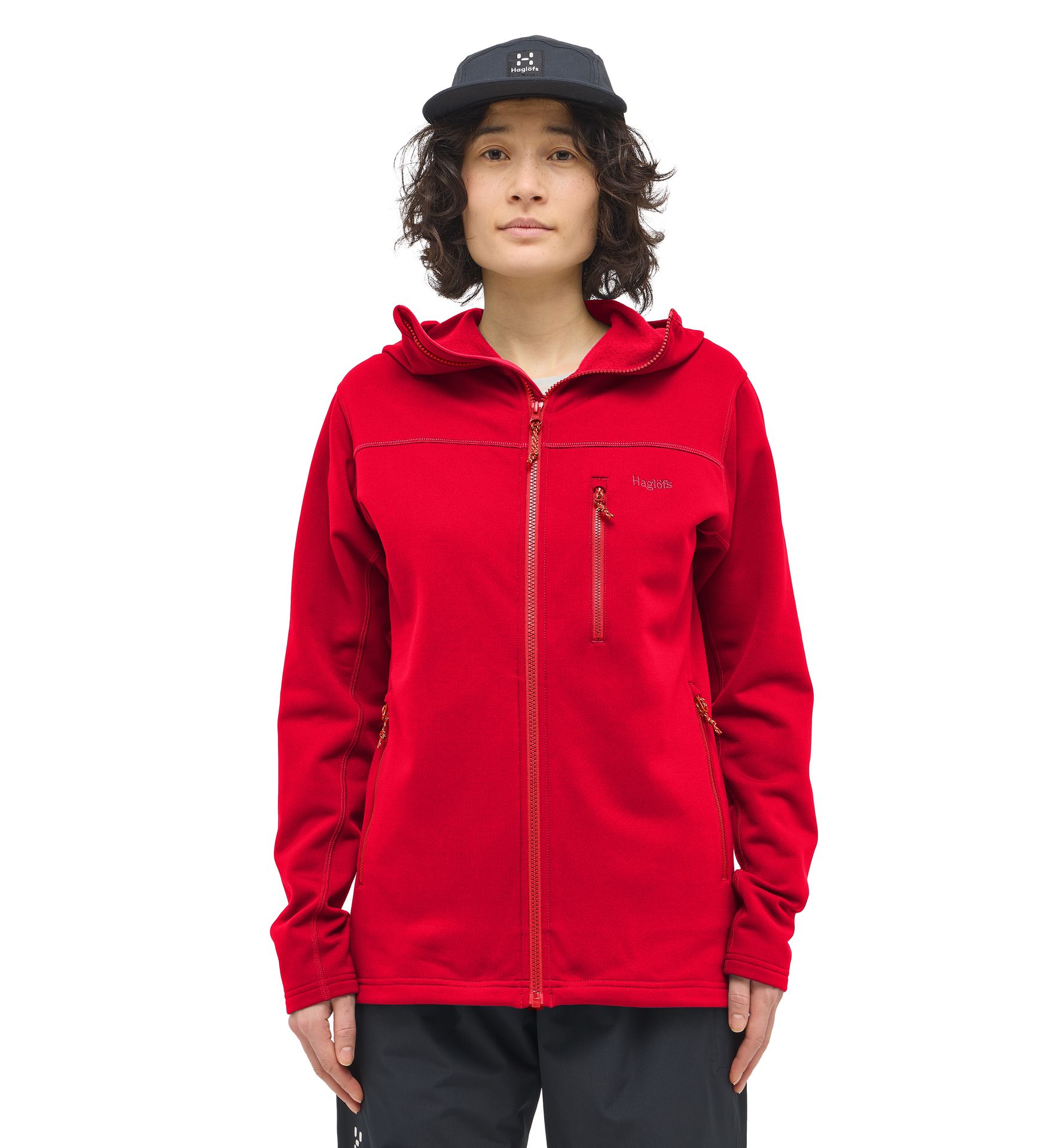 Rosson Mid Hood Women Bright Red
