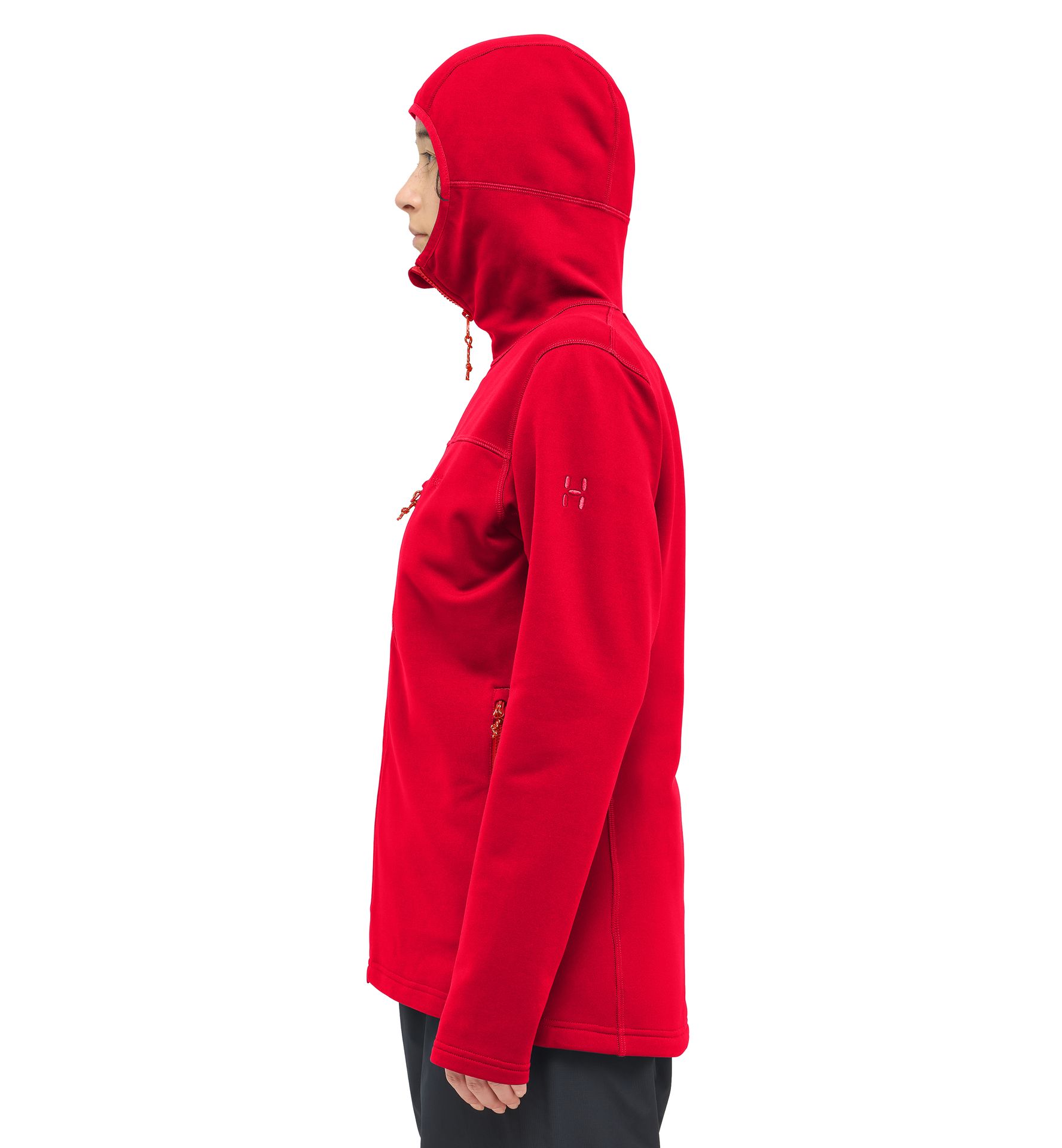 Rosson Mid Hood Women Bright Red