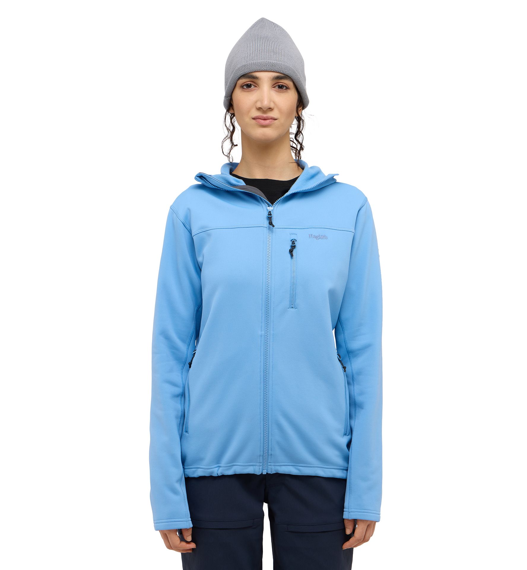 Rosson Mid Hood Women Sky Blue