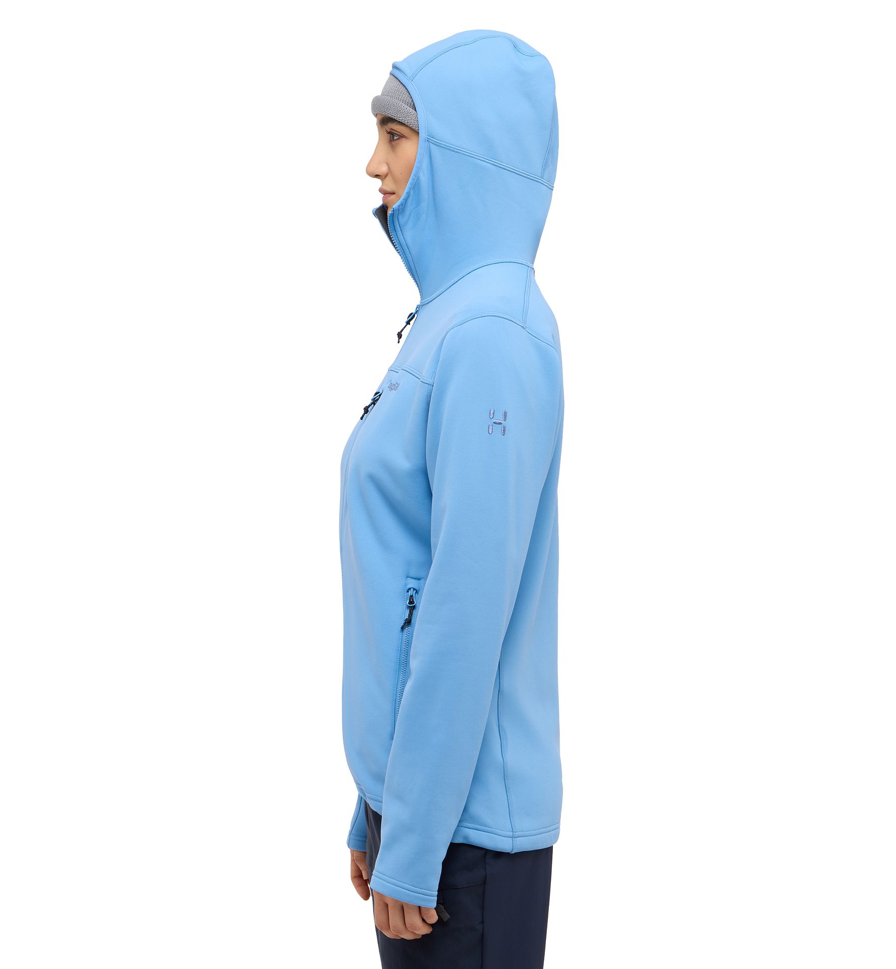 Rosson Mid Hood Women Sky Blue