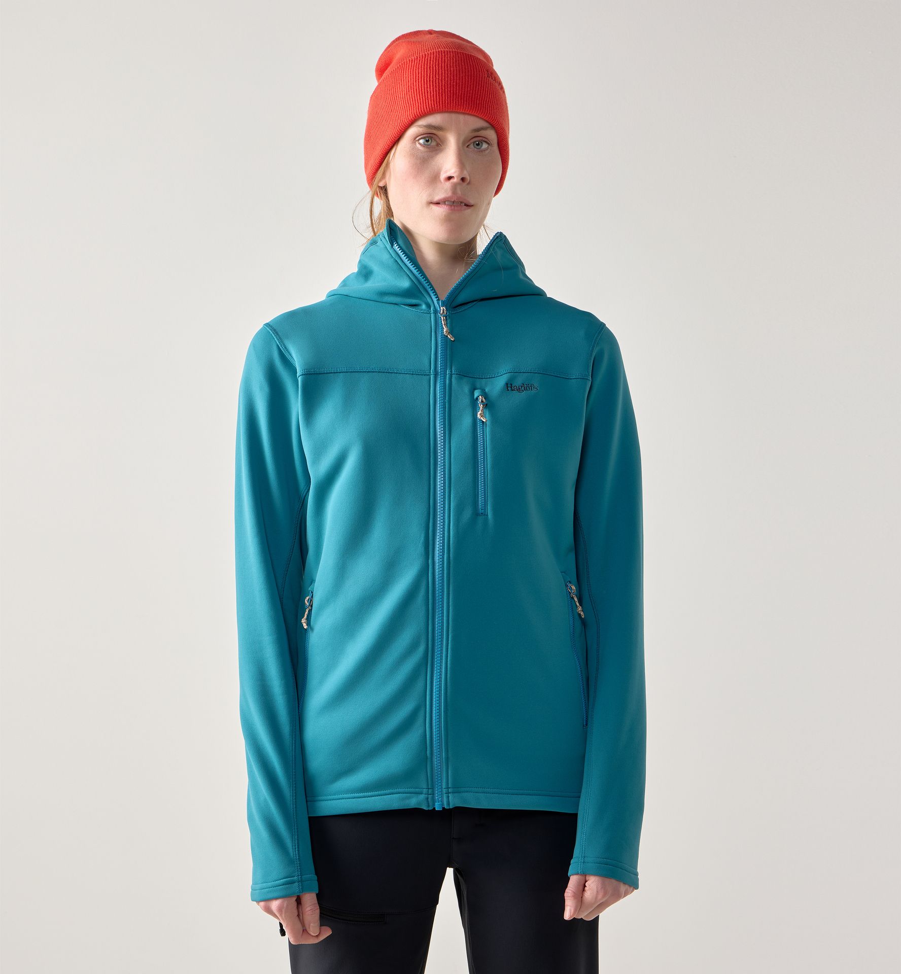 Rosson Mid Hood Women Mountain Teal