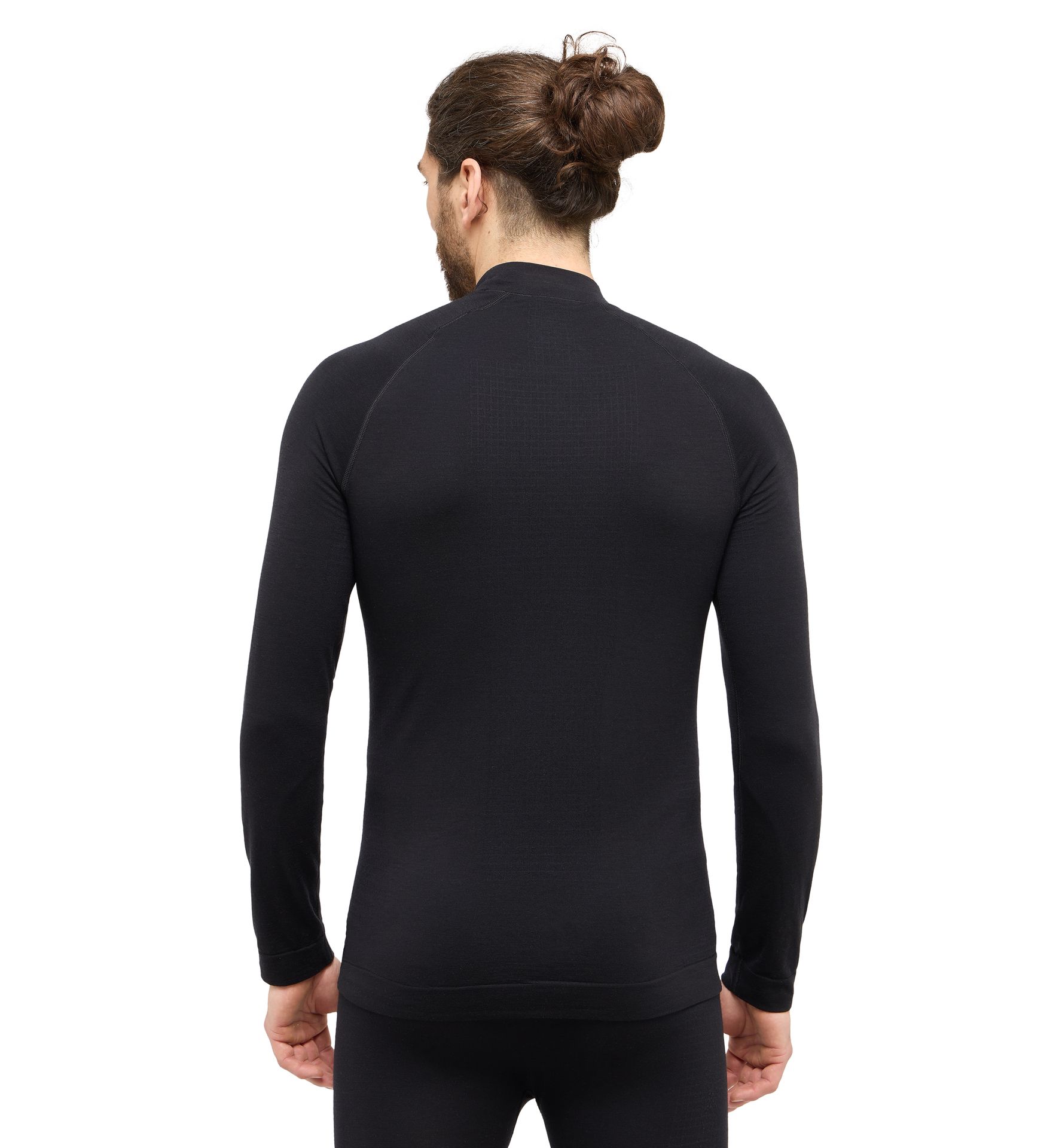 Latnja Wool Crew Neck Men True Black