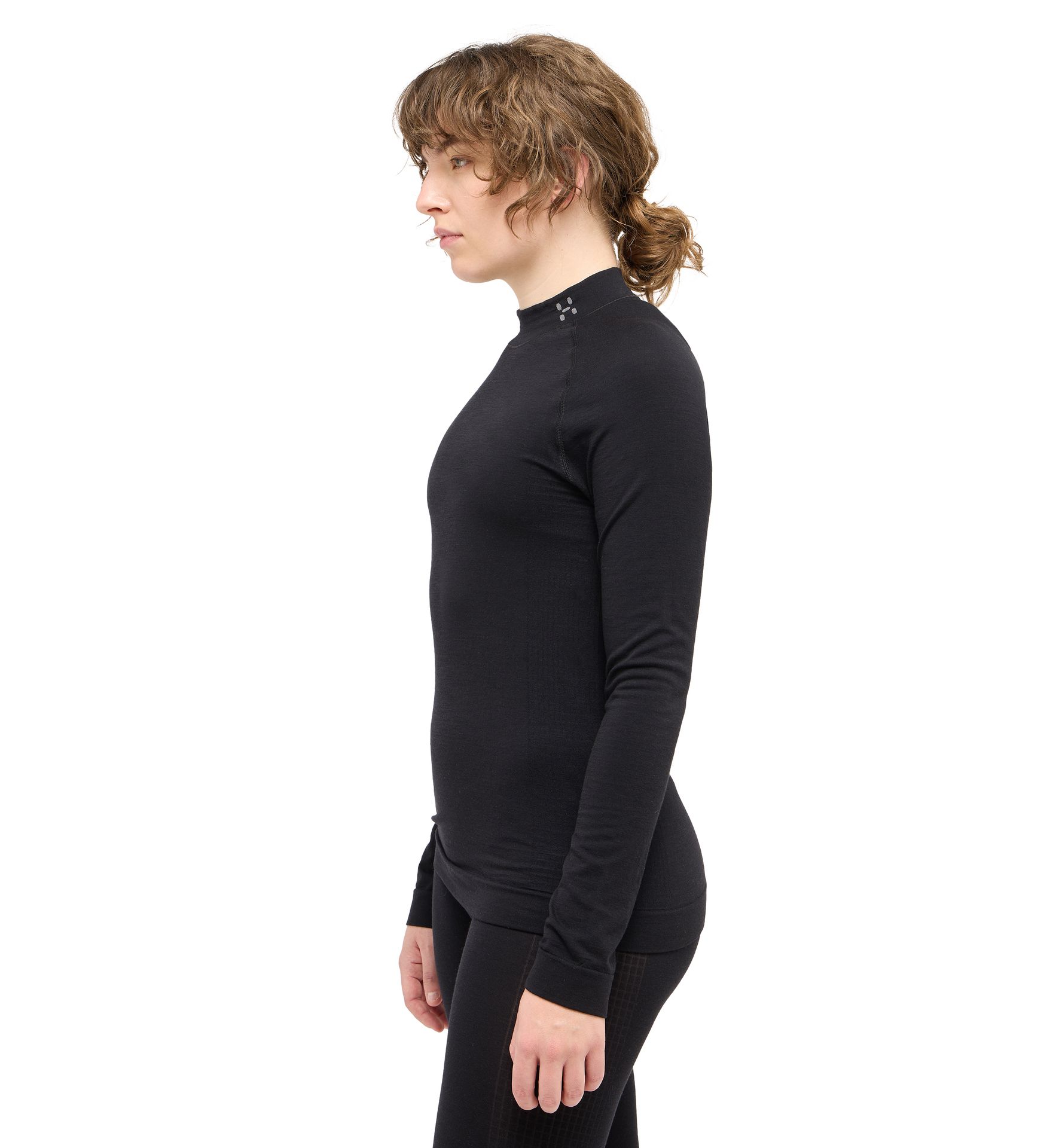 Latnja Wool Crew Neck Women True Black