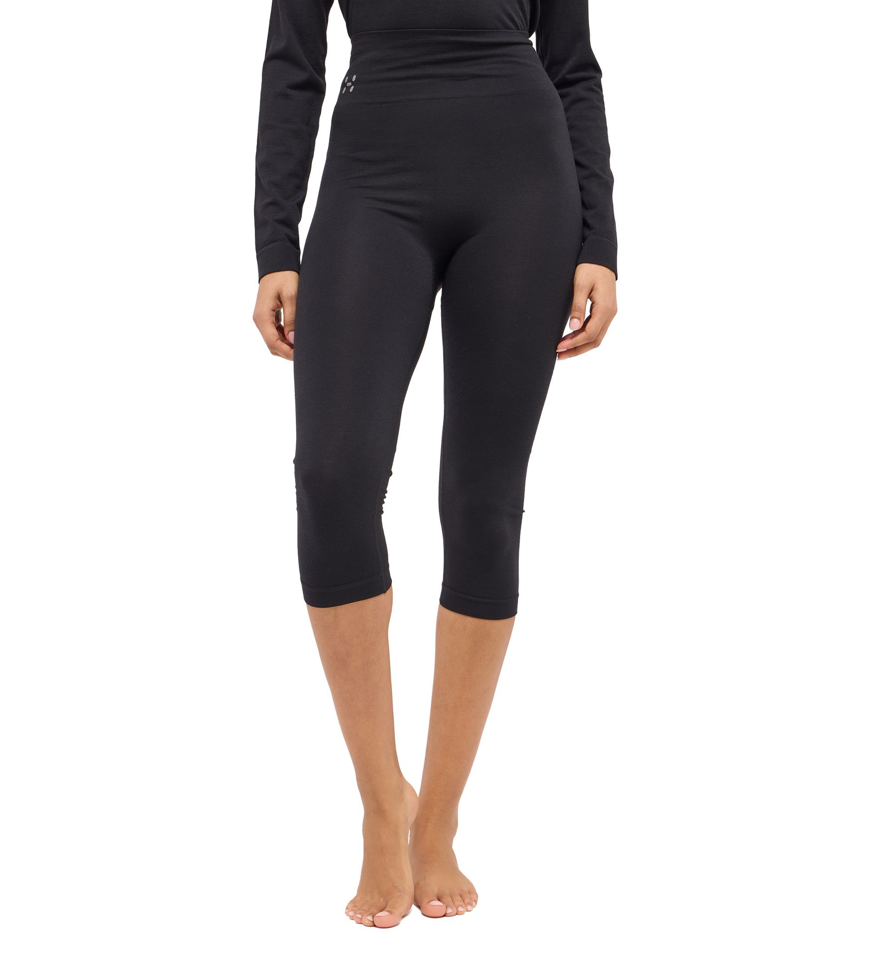 Latnja Wool 3/4 Pant Women True Black