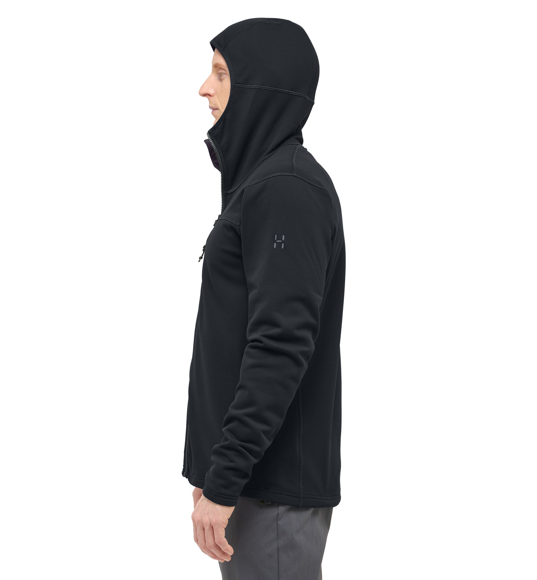 Rosson Mid Hood Men True Black