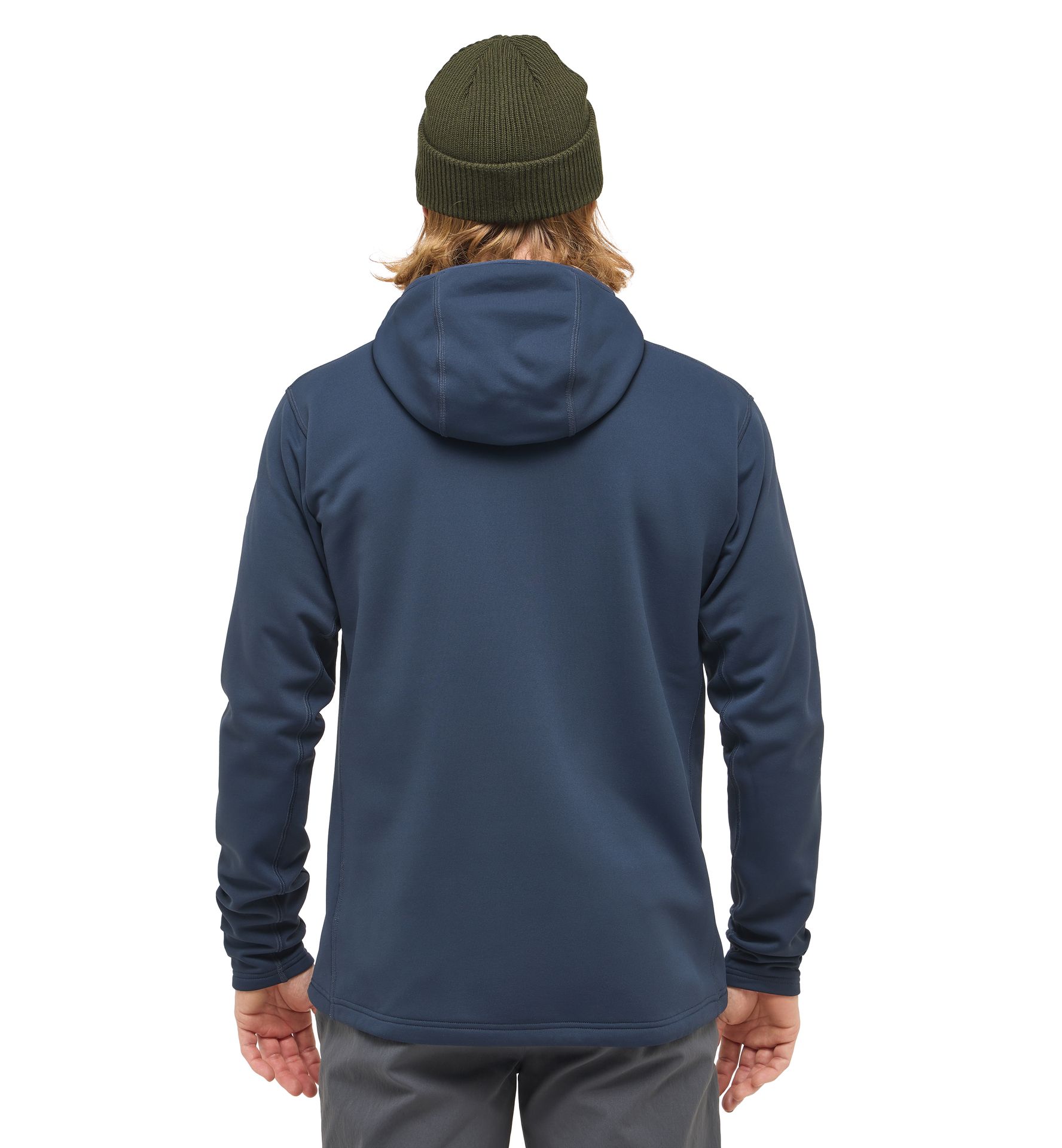 Rosson Mid Hood Men Tarn Blue