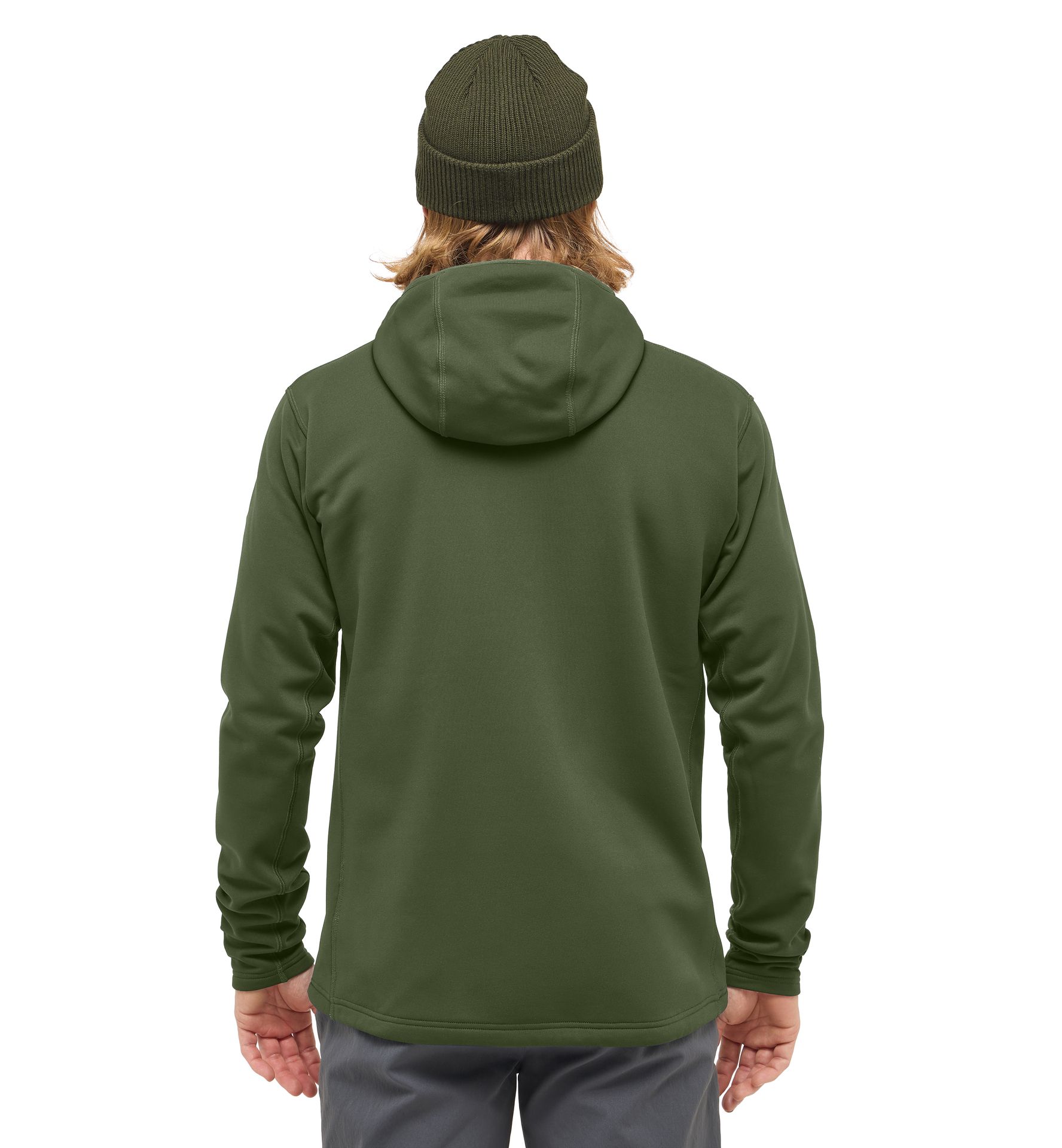 Rosson Mid Hood Men Seaweed Green