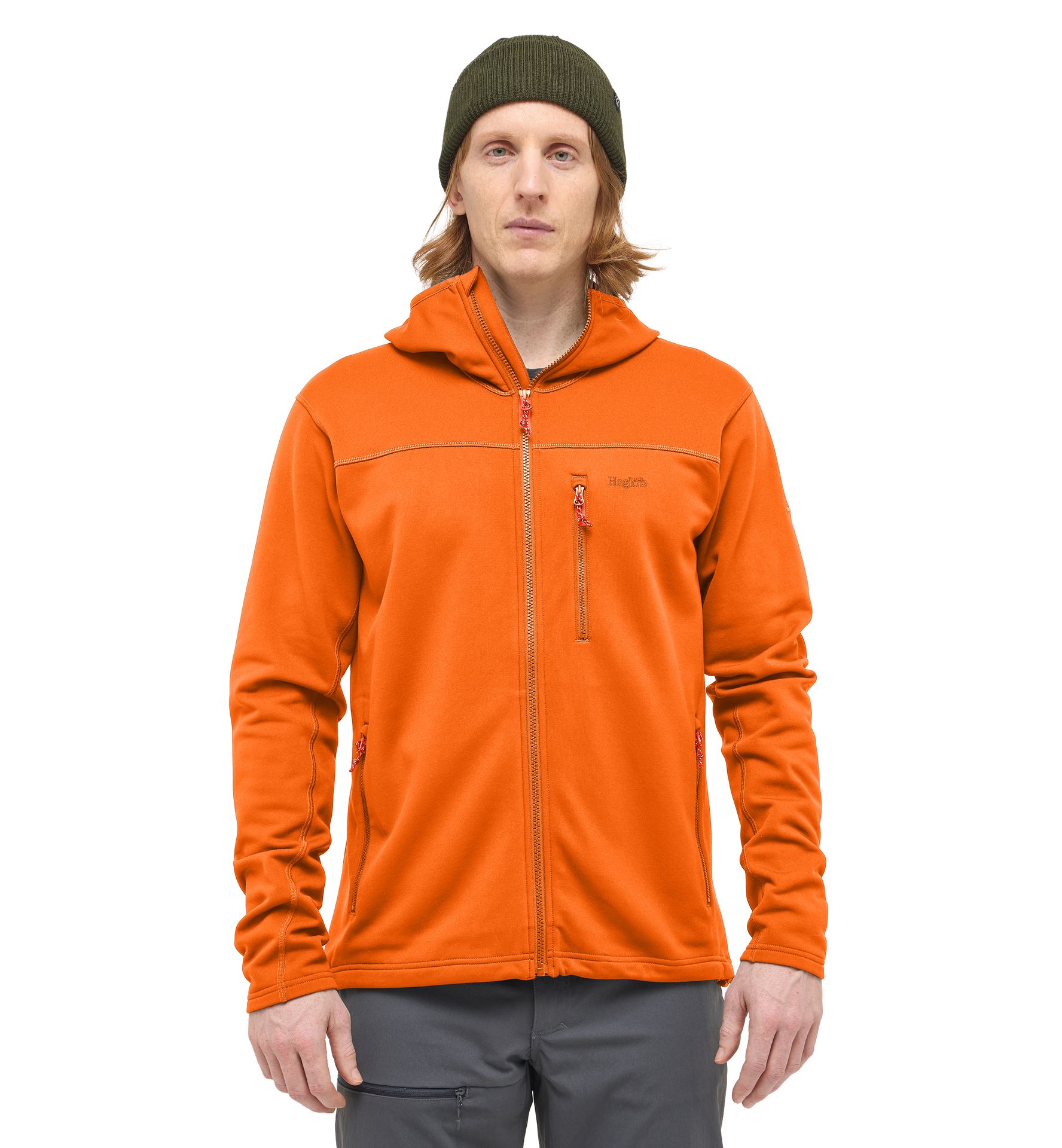 Rosson Mid Hood Men Blaze Orange