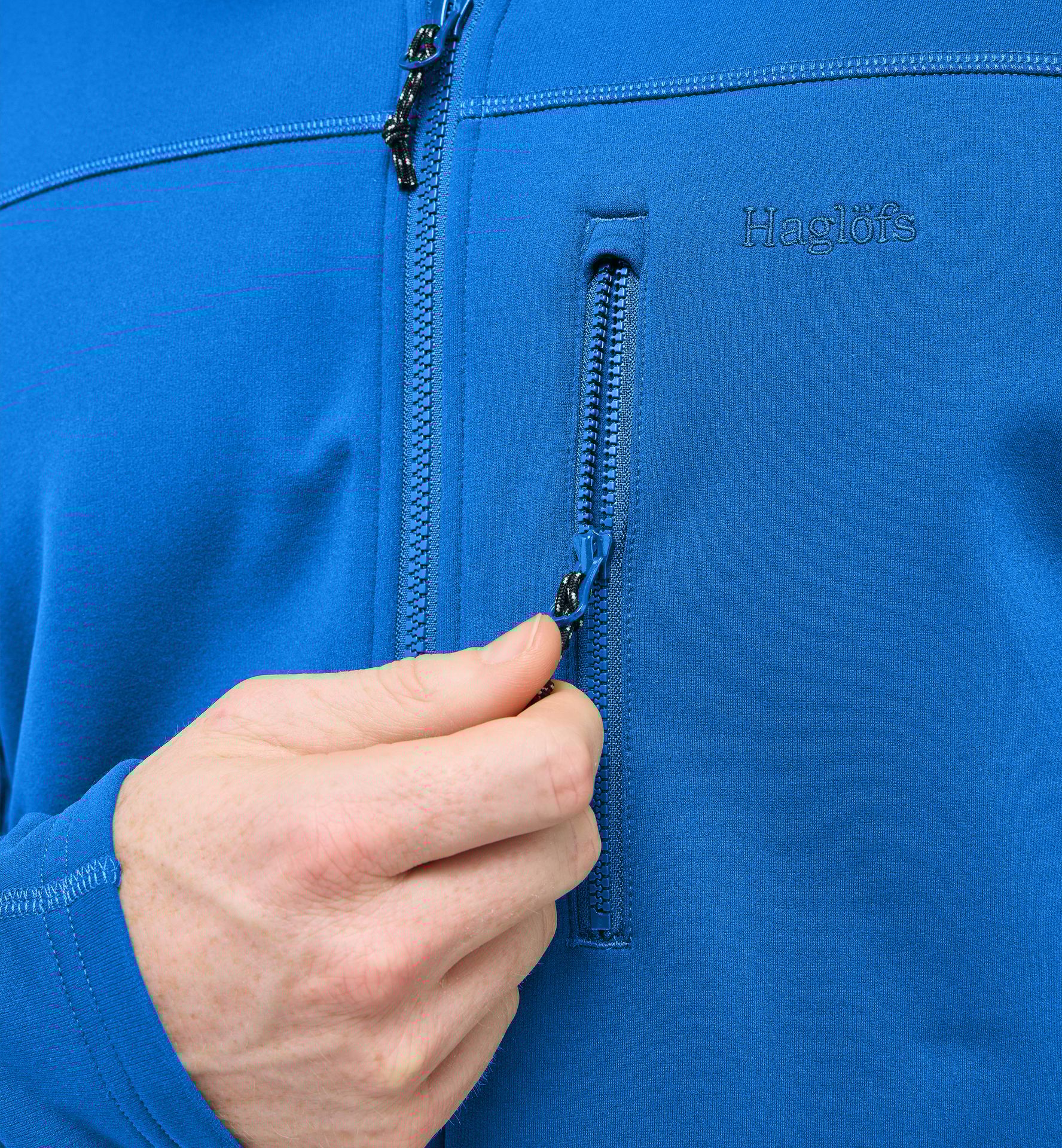 Rosson Mid Hood Men Electric Blue