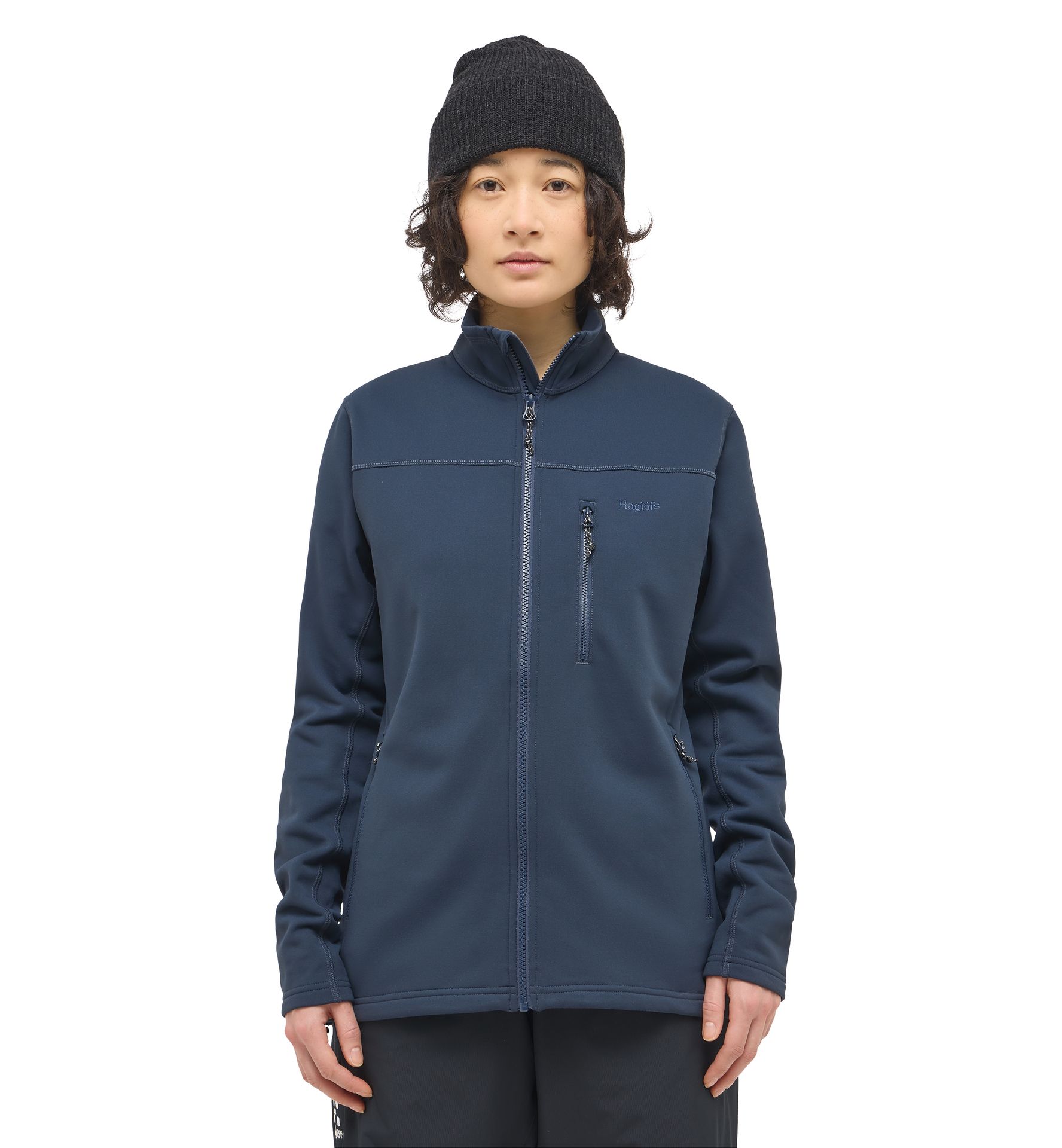 Rosson Mid Jacket Women Tarn Blue