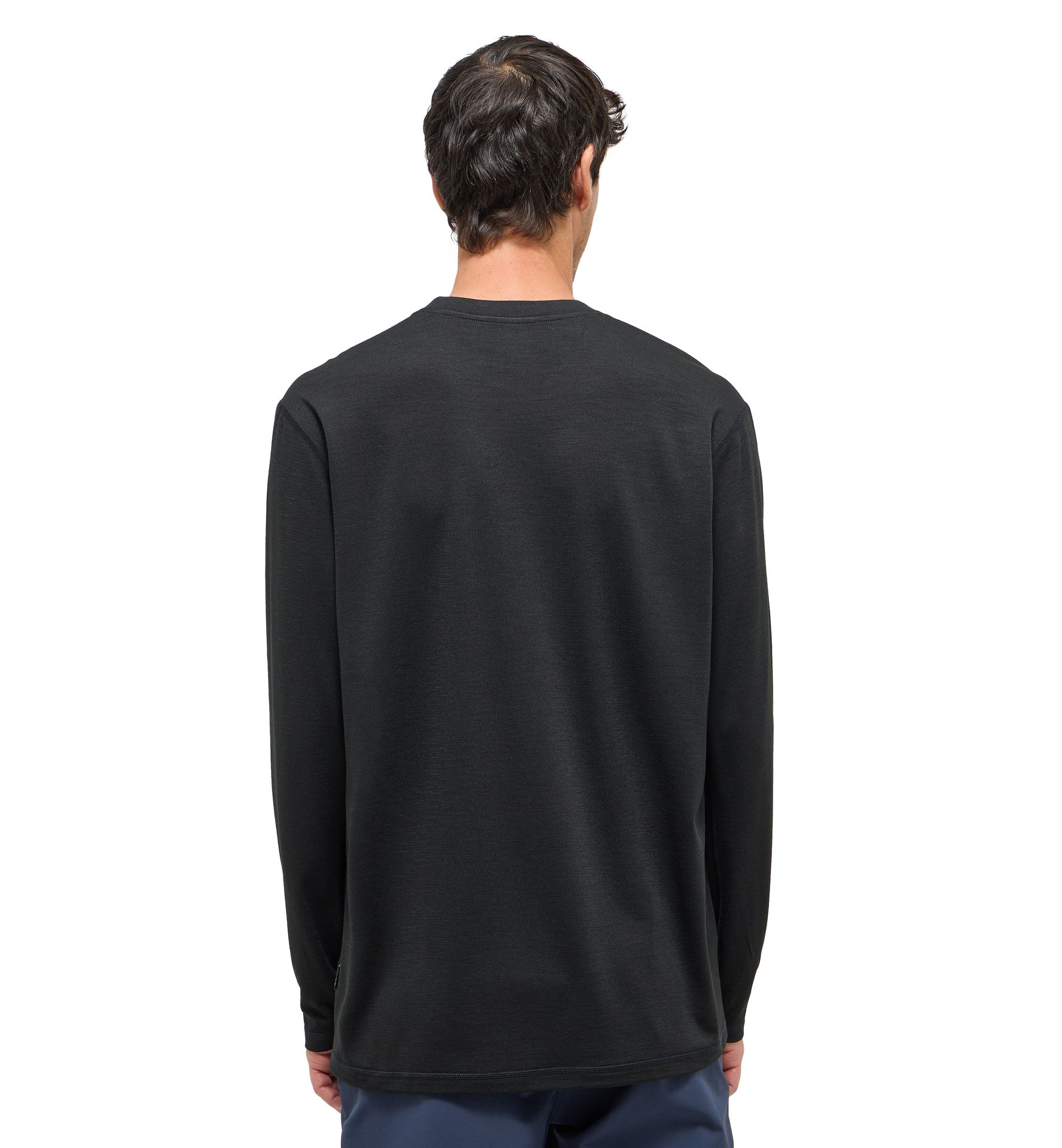 Kaise Wool LS Tee Men True Black