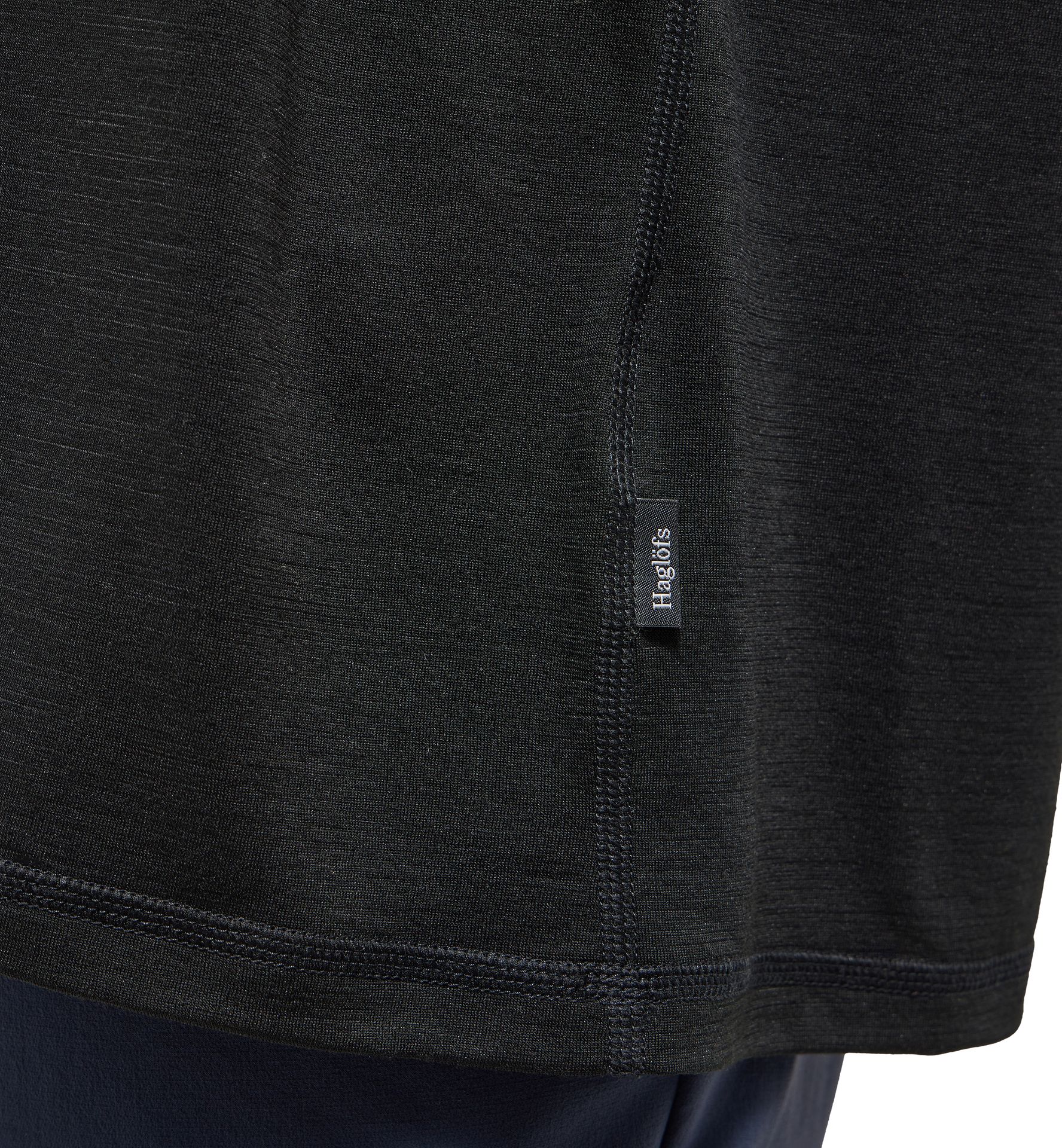 Kaise Wool LS Tee Men True Black