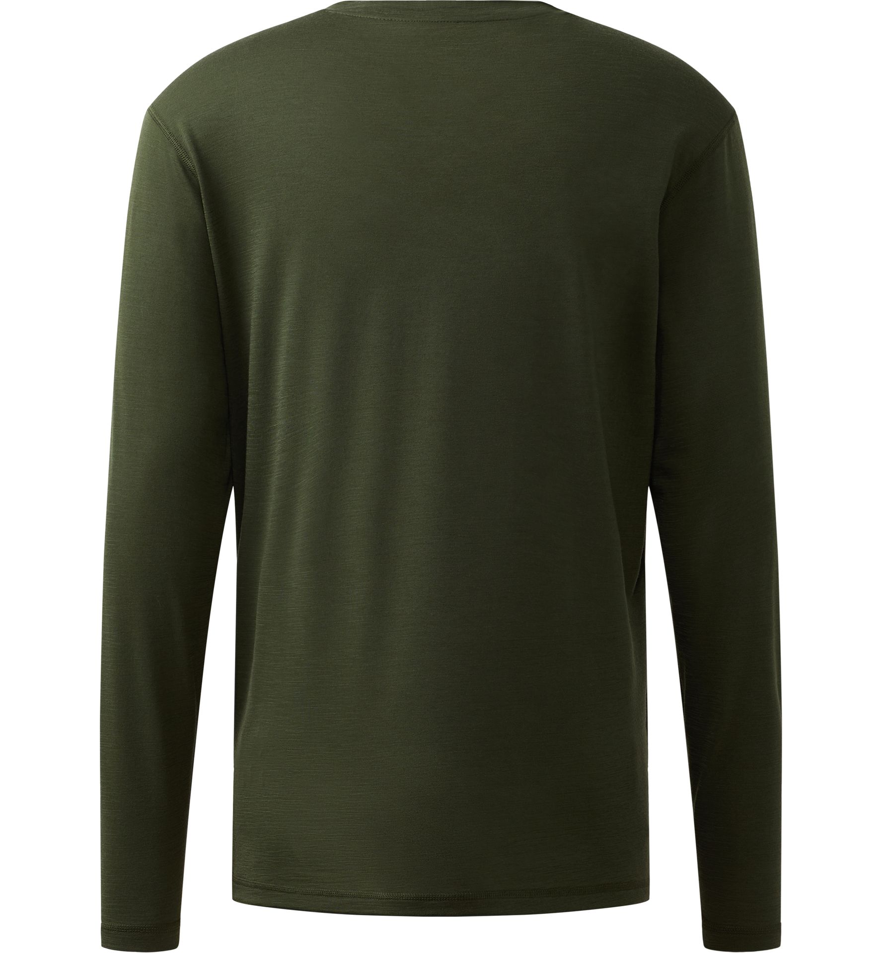 Kaise Wool LS Tee Men Seaweed Green