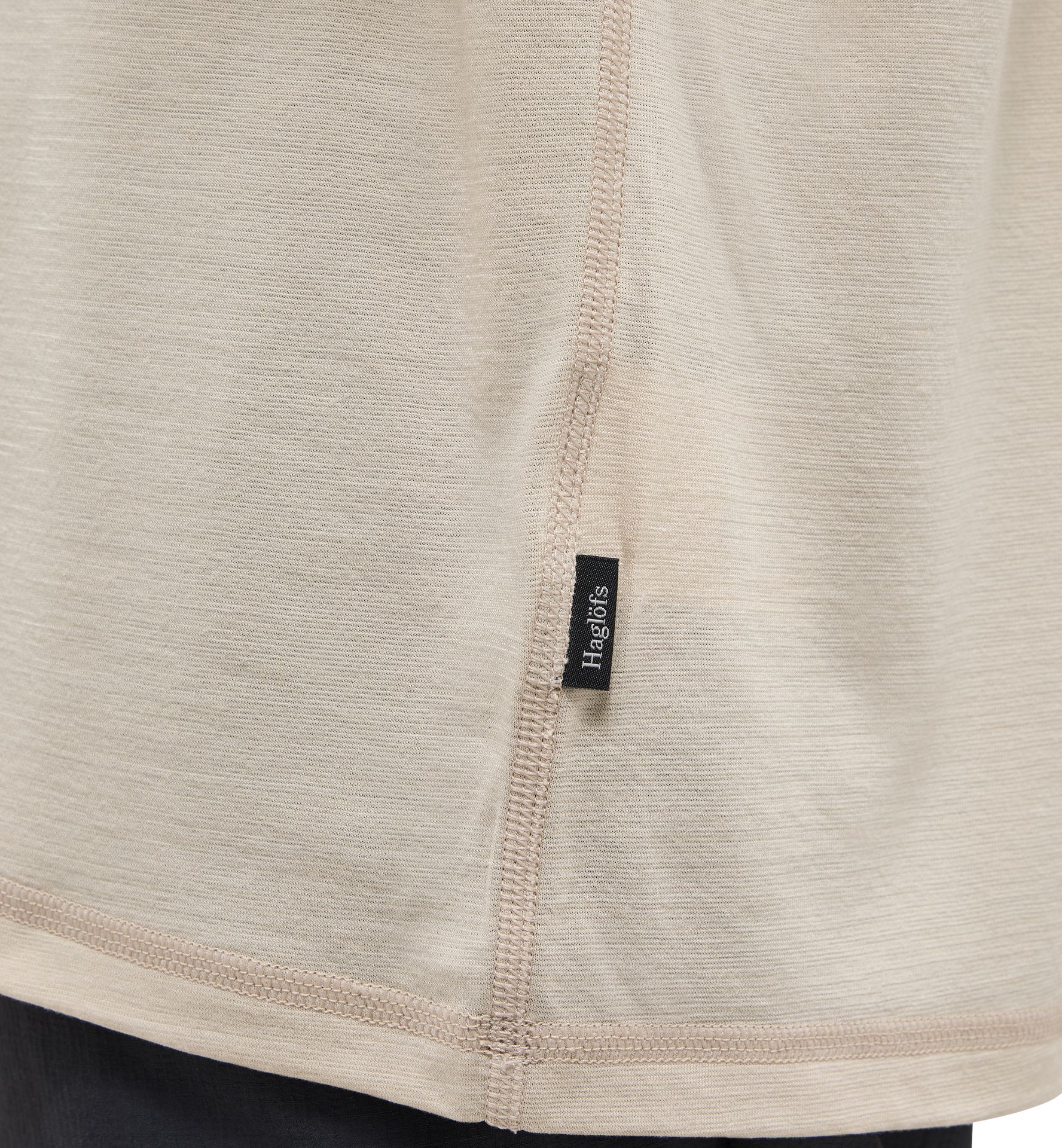 Kaise Wool Tee Men Chalk Beige