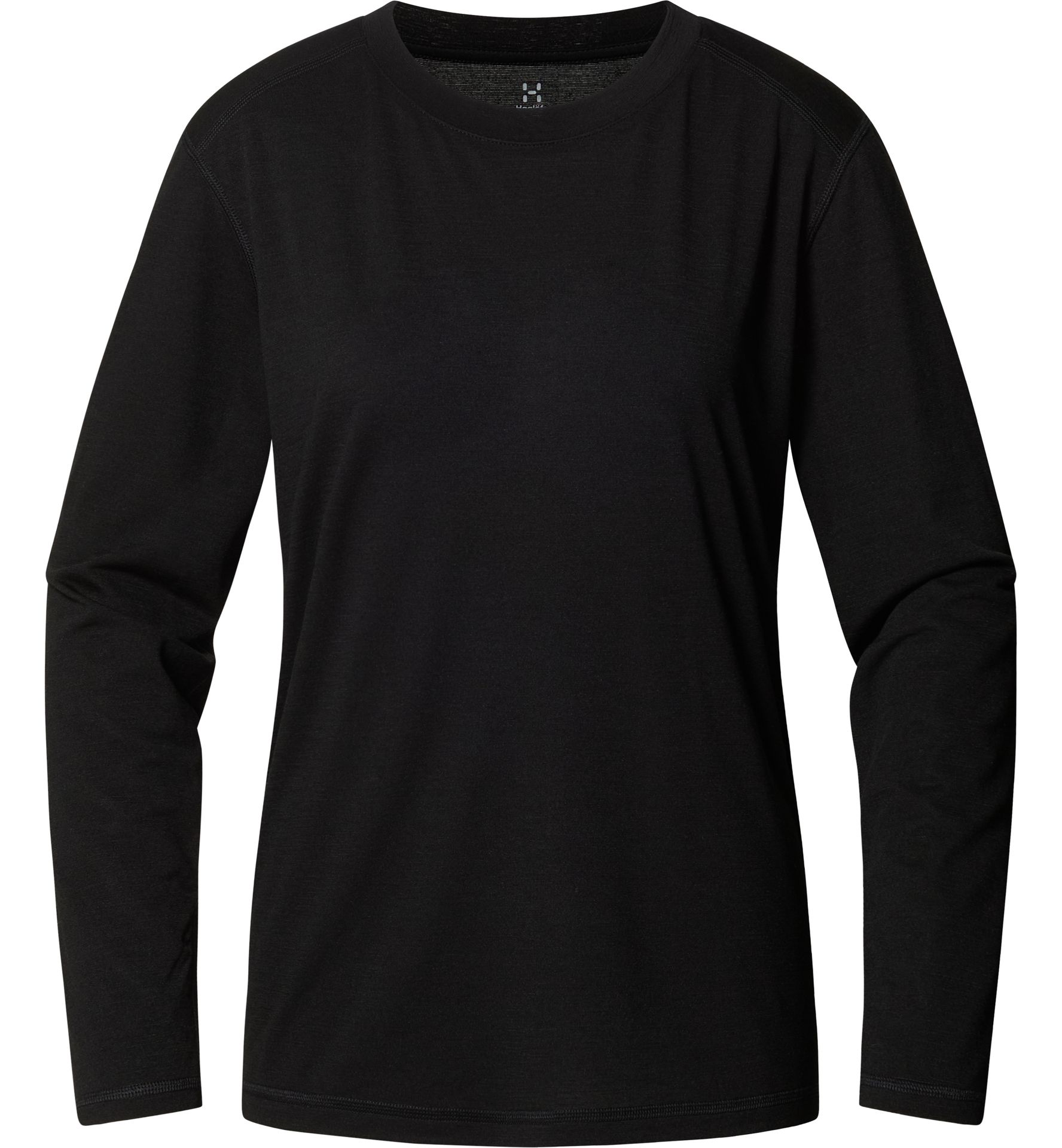 Kaise Wool LS Tee Women True Black