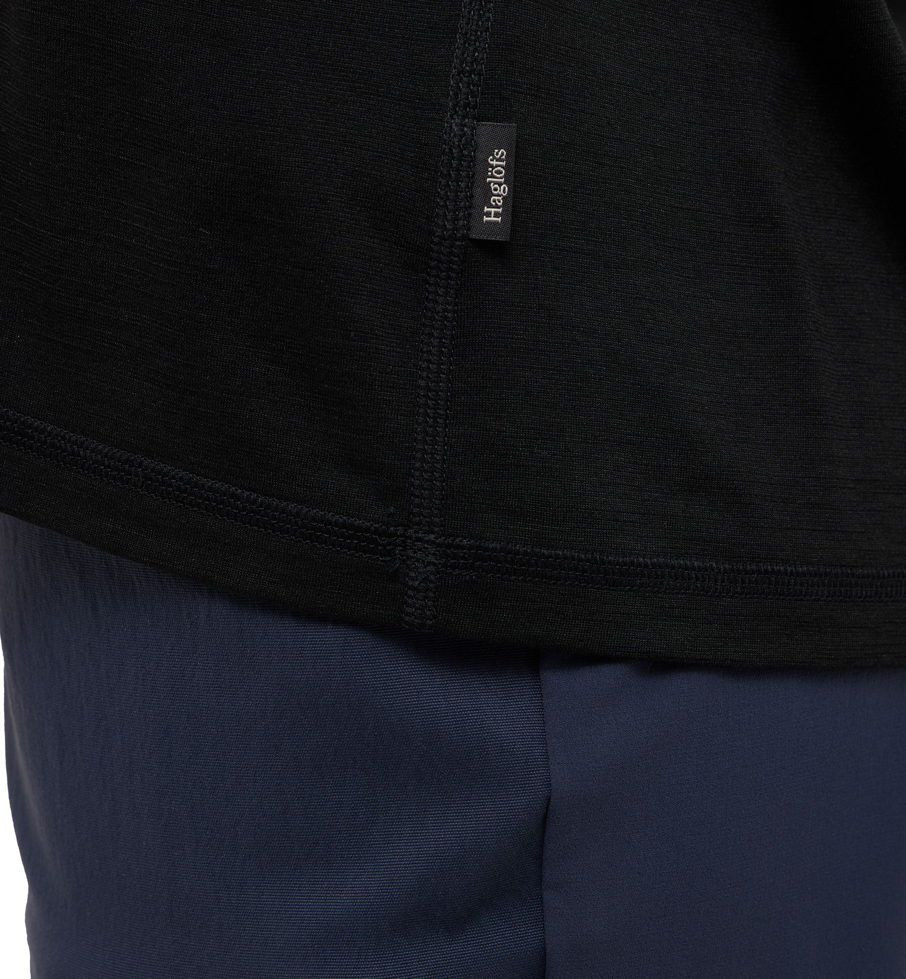 Kaise Wool LS Tee Women True Black