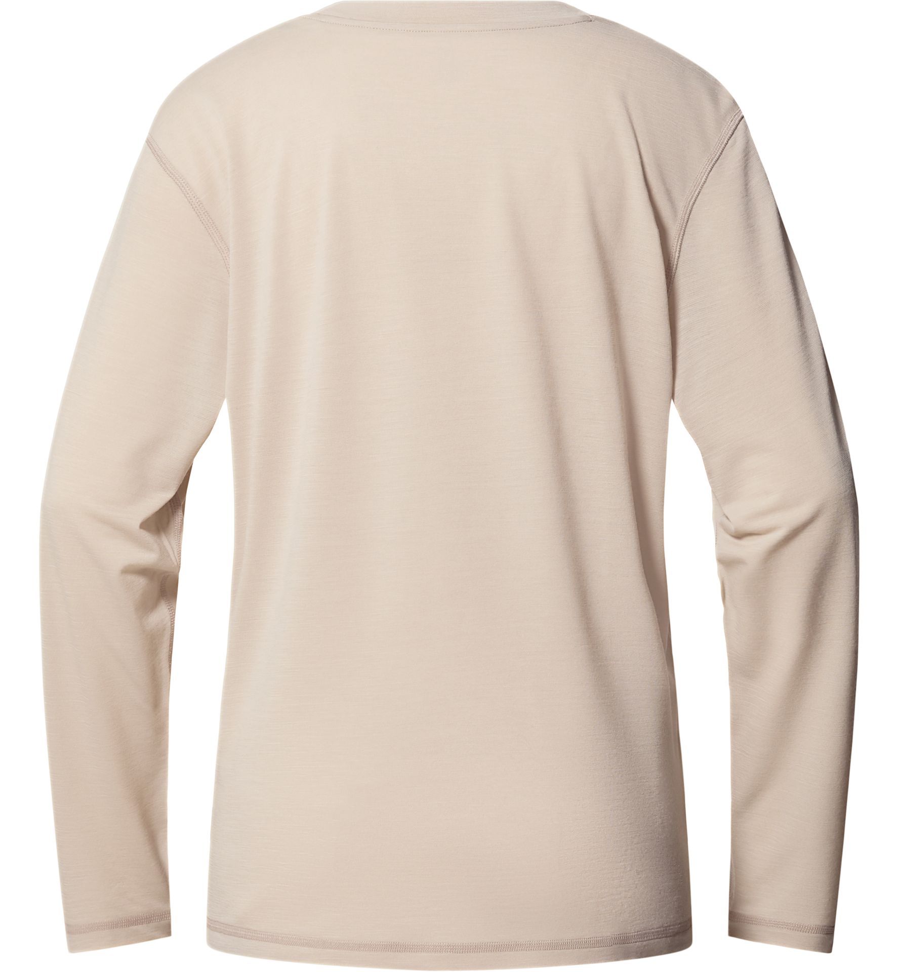 Kaise Wool LS Tee Women Chalk Beige